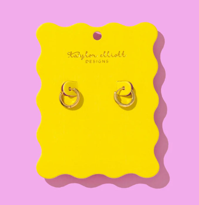 Julia Huggie Earring by Taylor Elliott Designs