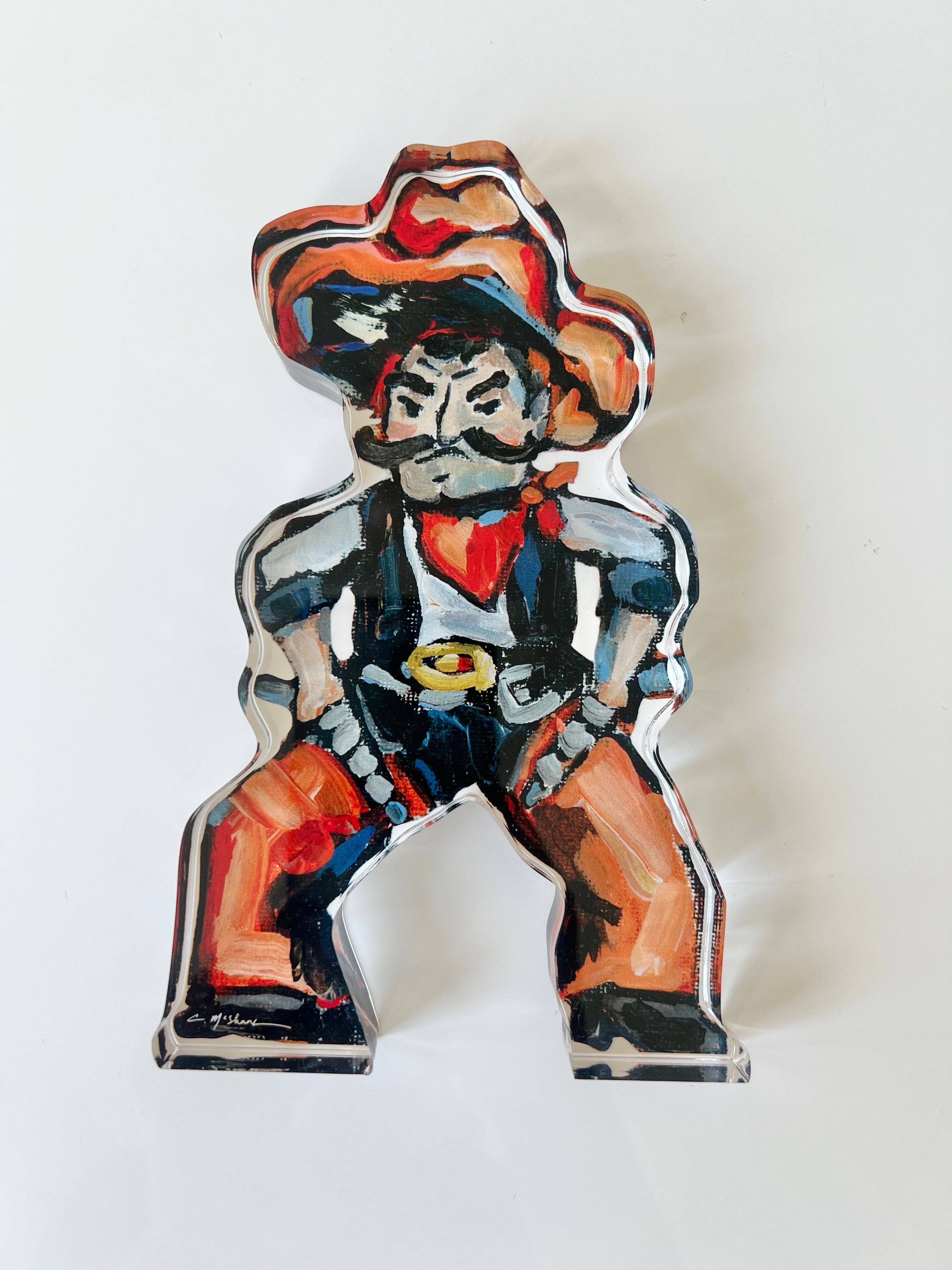 Cowboy Acrylic Shelfie