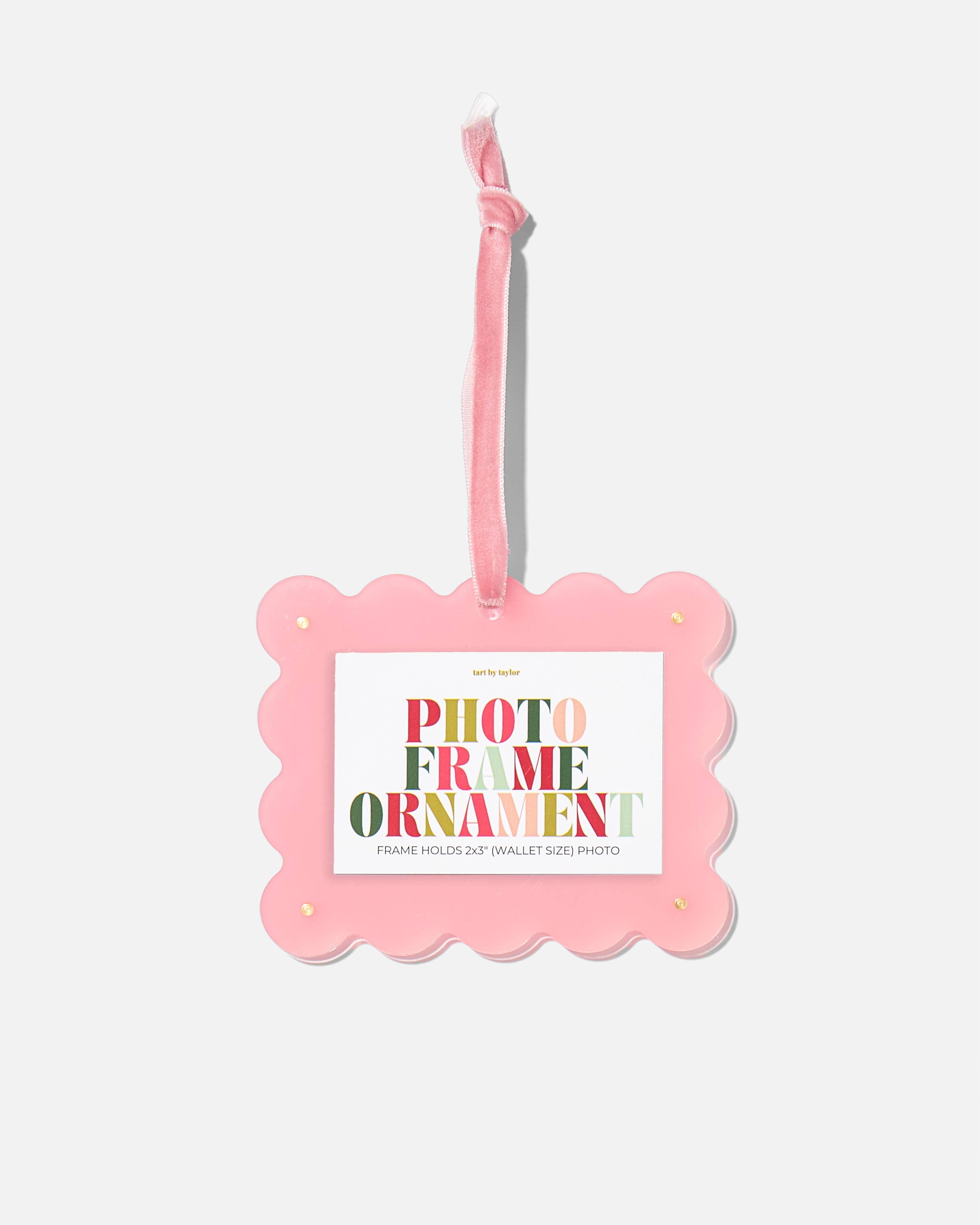 Light Pink Frame Ornament