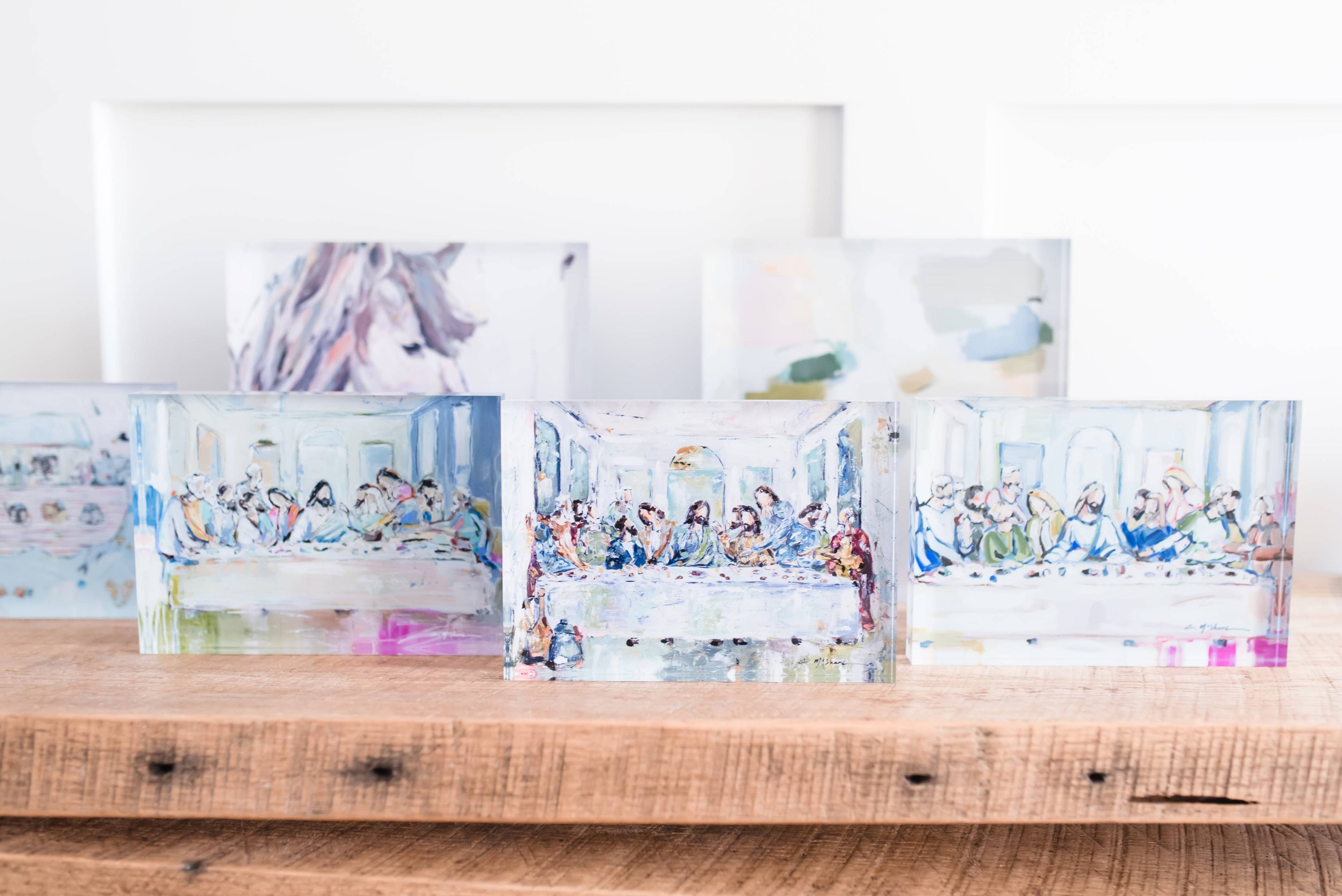 Legacy Meal II Acrylic Block by Chelsea McShane Art