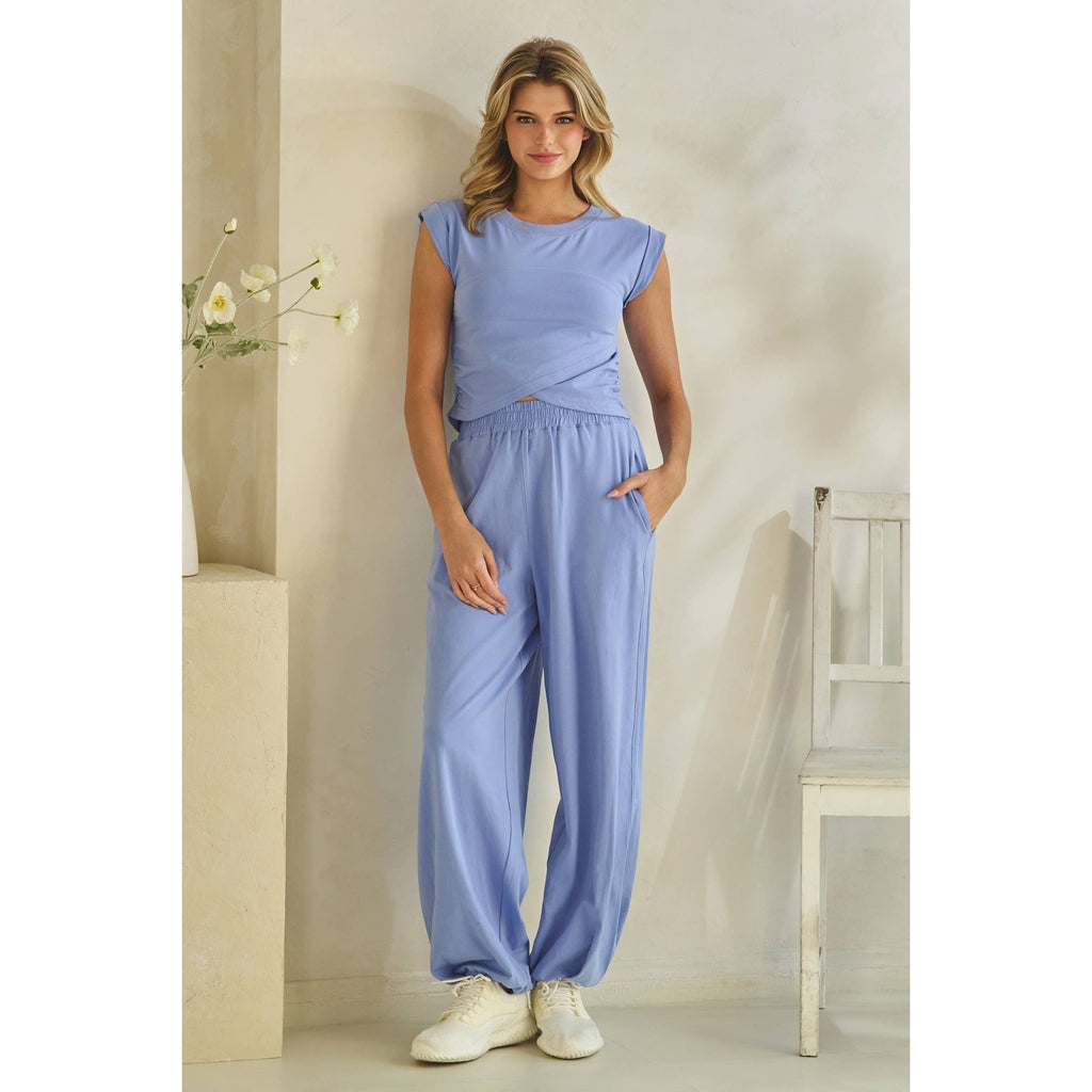 Sky Drift Lounge Set | Capri Blue