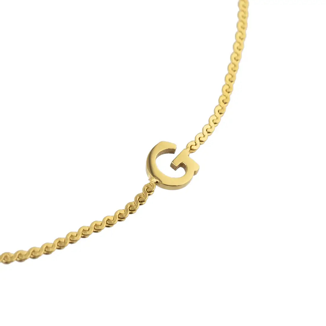 Waterproof Dainty Initial Bracelets
