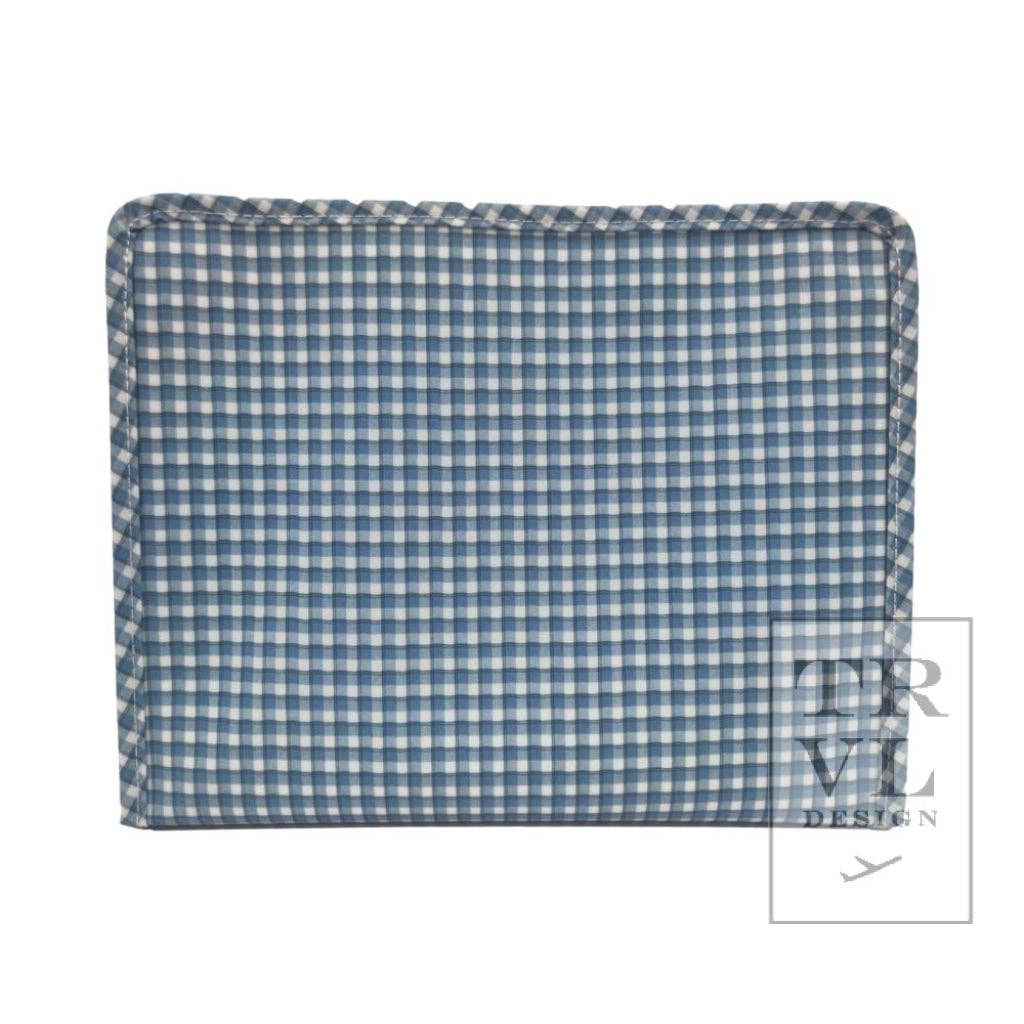 Rodeo Check Indigo Roadie- Large