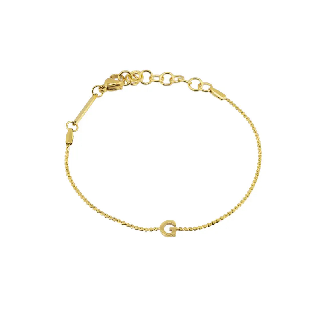 Waterproof Dainty Initial Bracelets