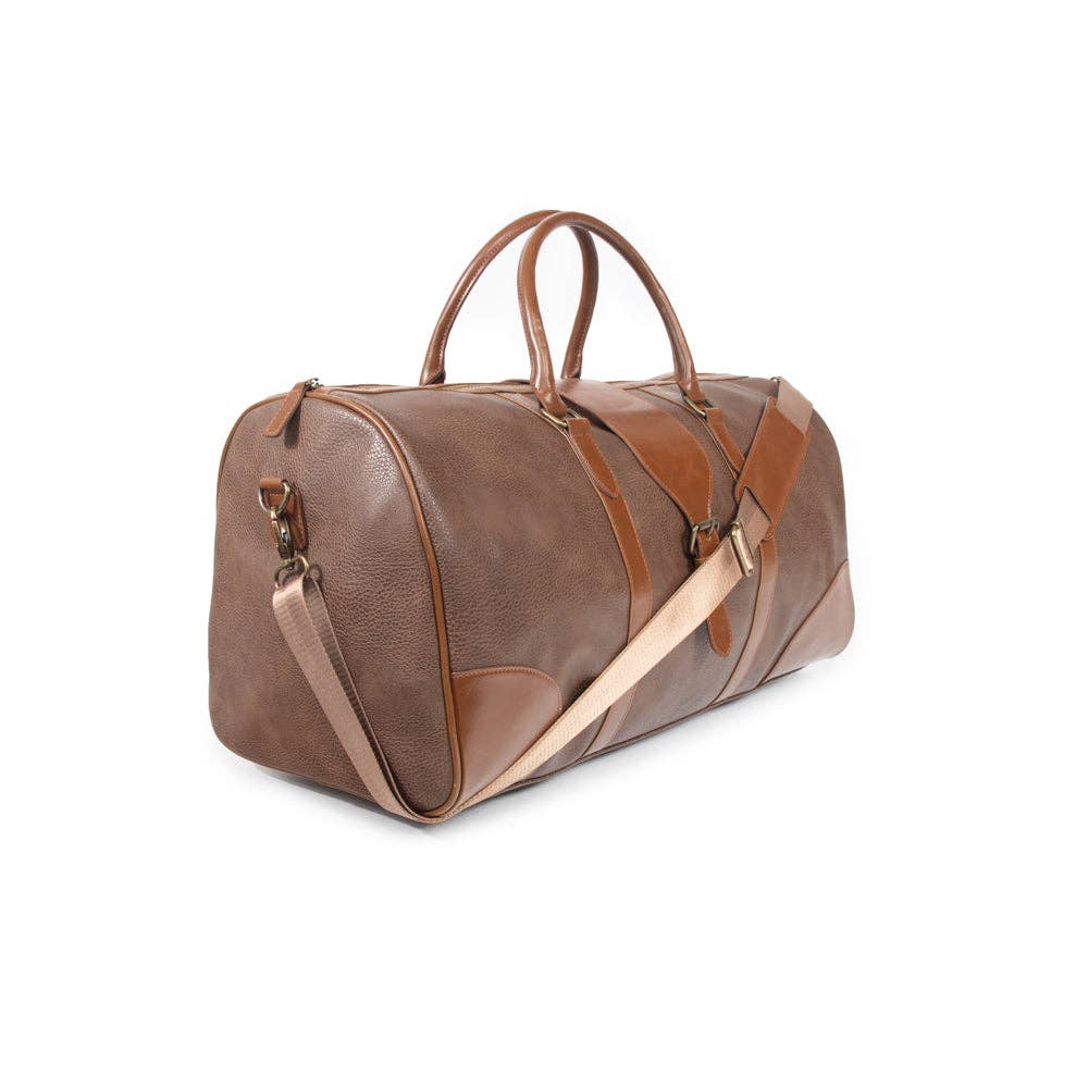 The Oxford Duffel Bag: Chocolate Brown-3317