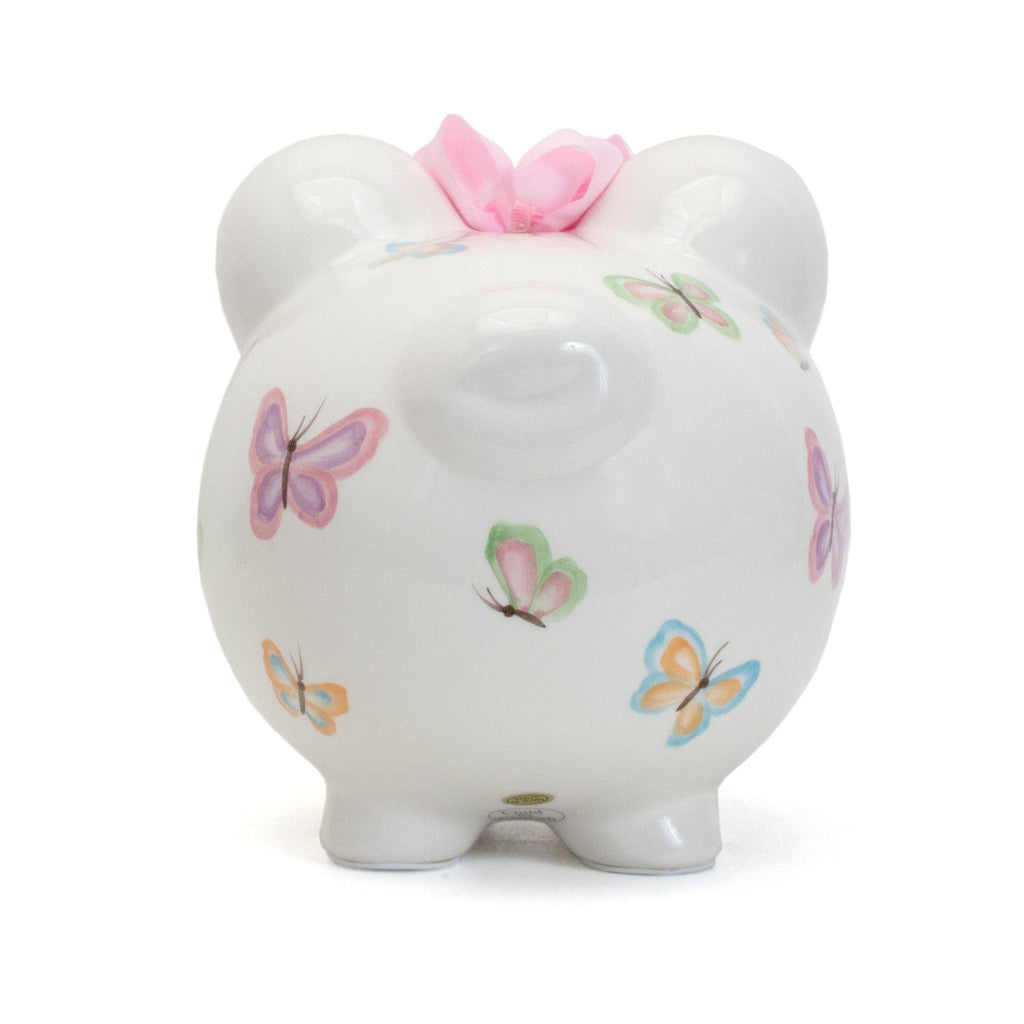 Petite Papillion Large Piggy Bank