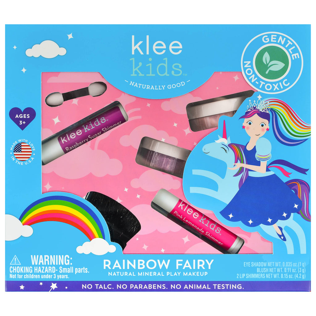 Rainbow Fairy - Klee Kids Natural Mineral Play Makeup Kit: Rainbow Fairy
