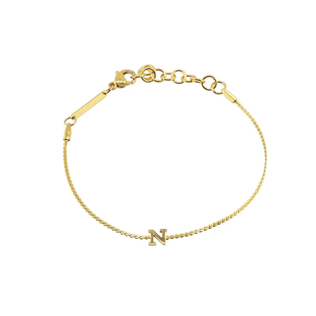 Waterproof Dainty Initial Bracelets