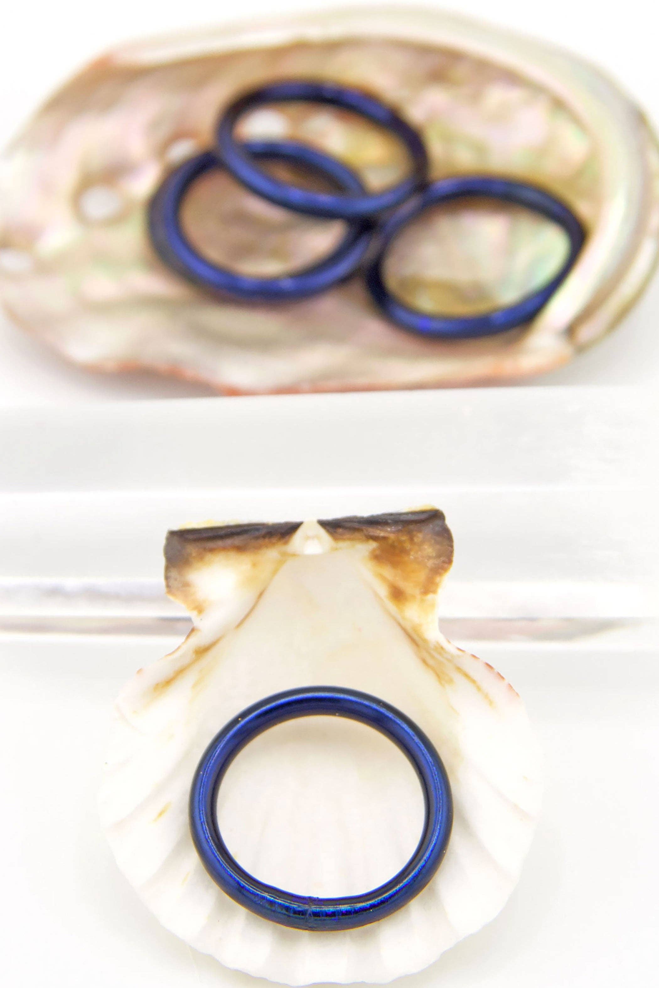 Rose Gold Thai Buddhist Temple Rings