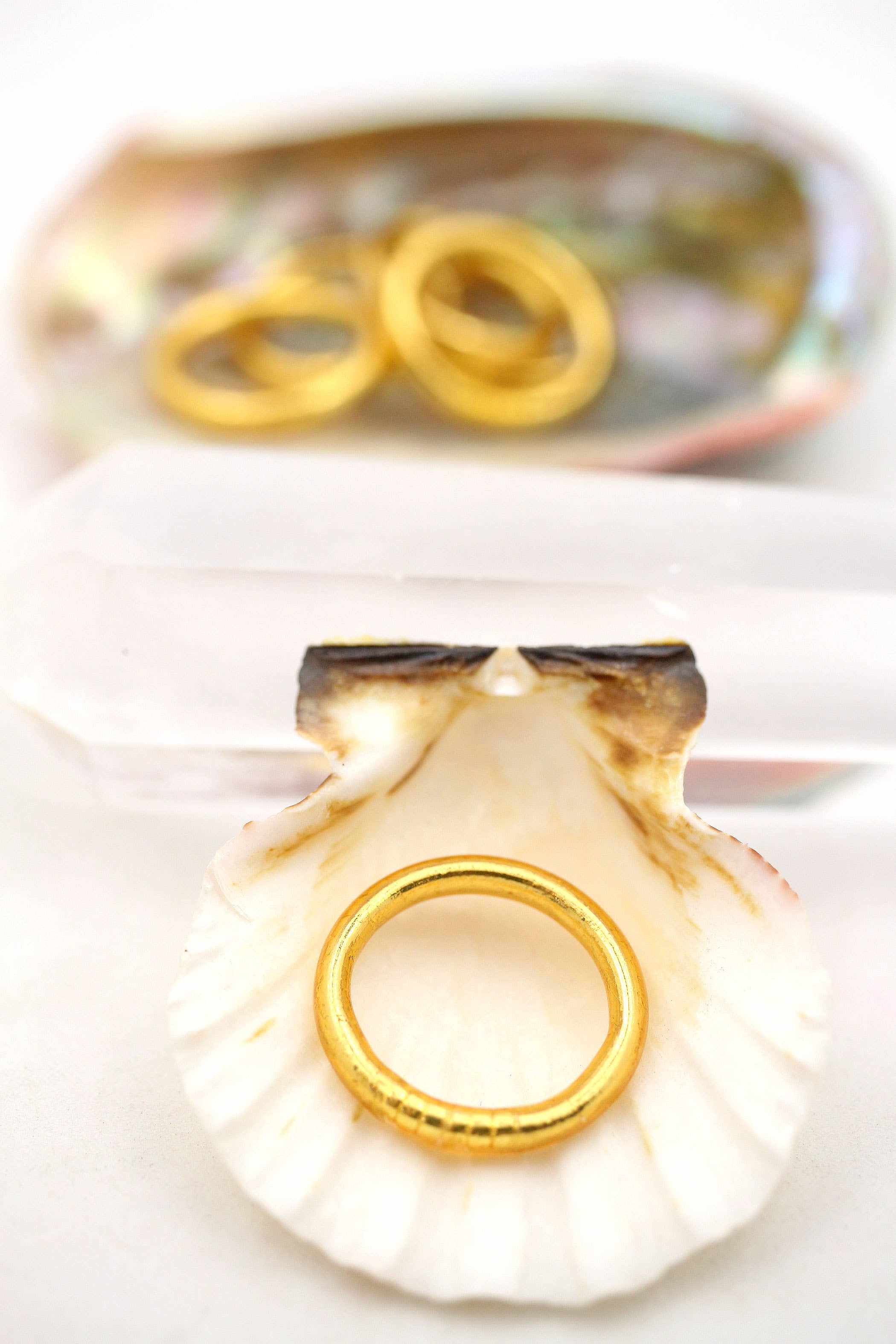 Silver Thai Buddhist Temple Rings