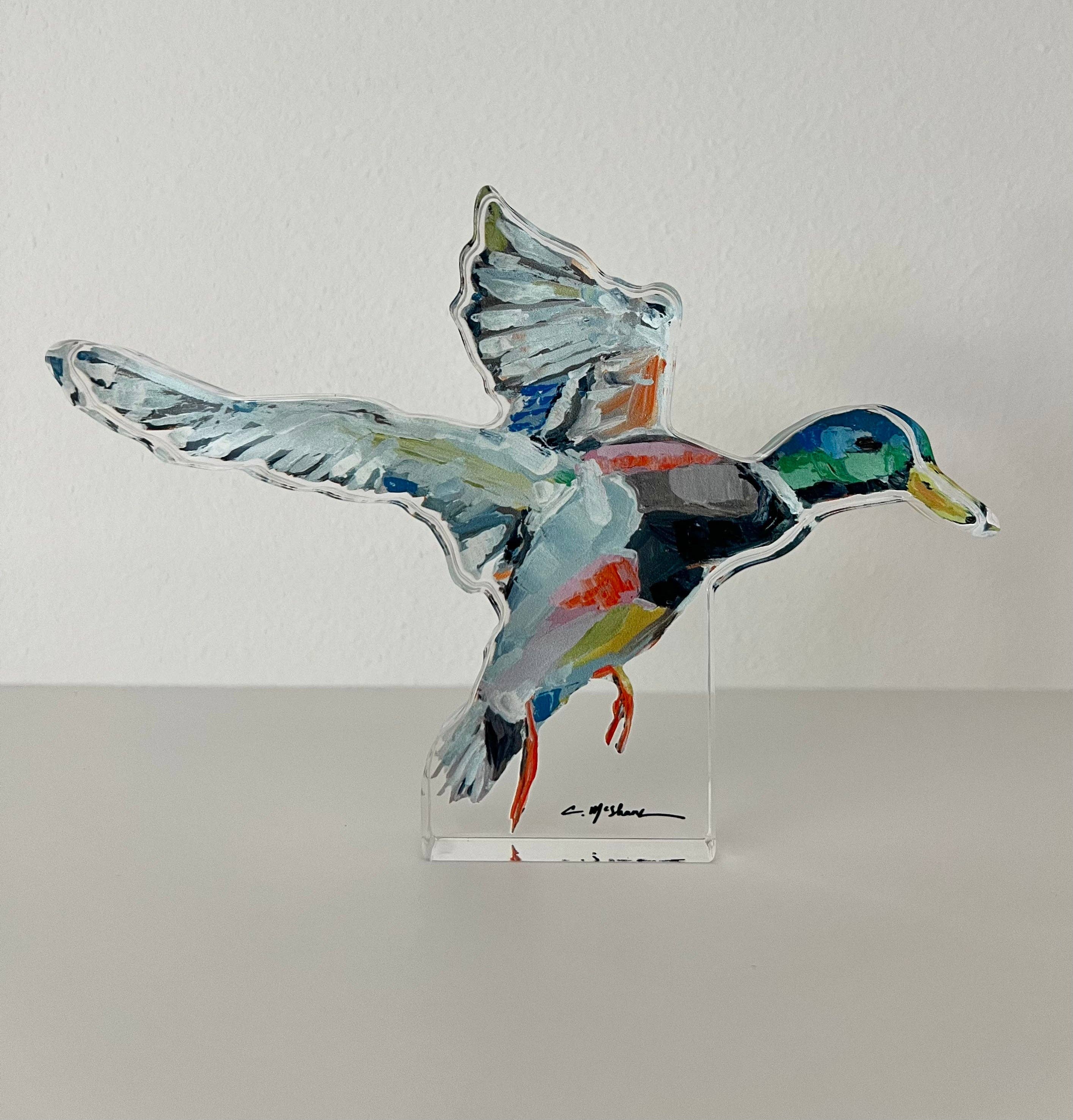 Take Flight Mallard Acrylic Shelfie