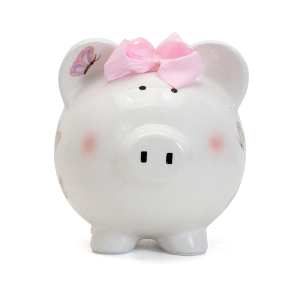 Petite Papillion Large Piggy Bank
