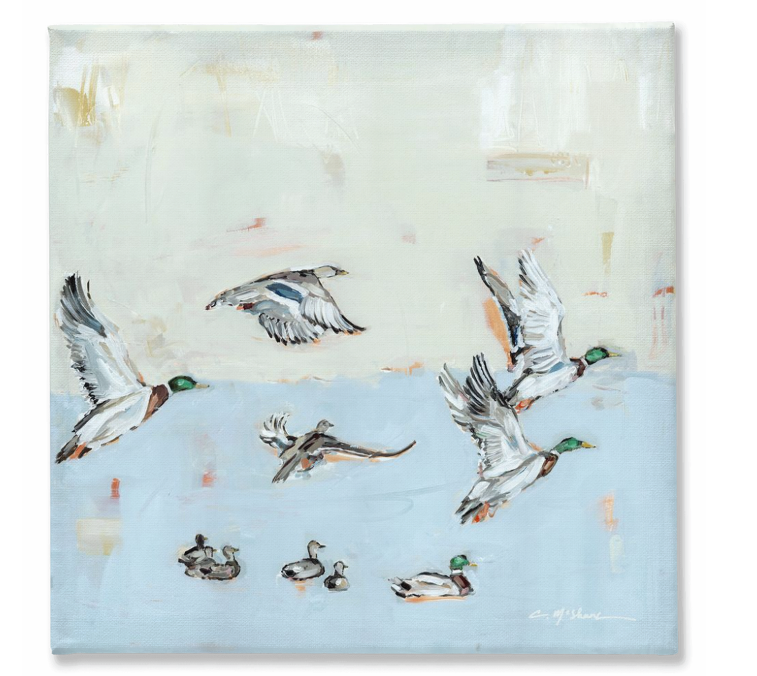 "Taking Off" Canvas: 24X24
