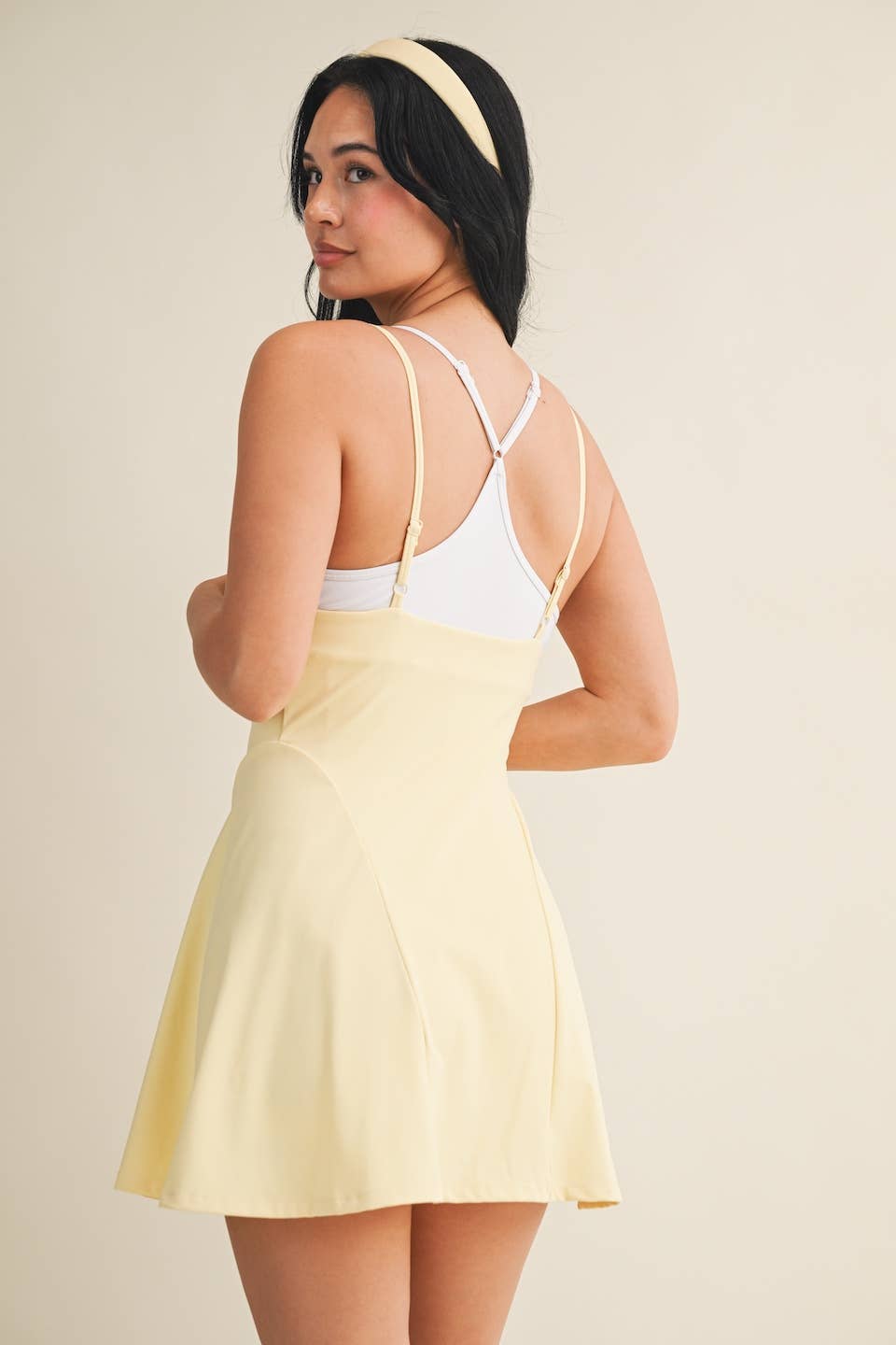 Double Layered Dress | Hot Pink