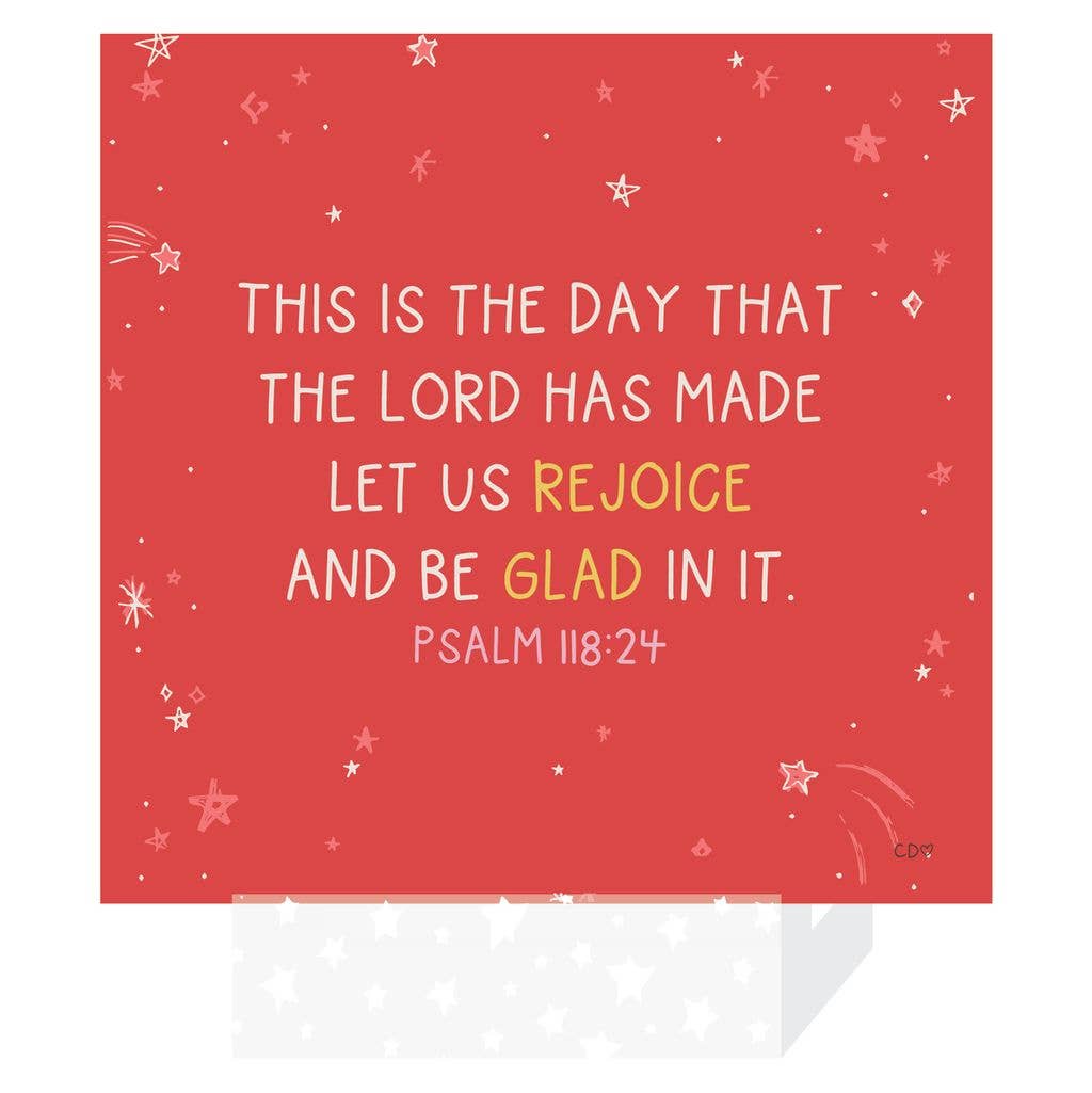 Verse for Joy – Bible Verse Card Set + Display Stand