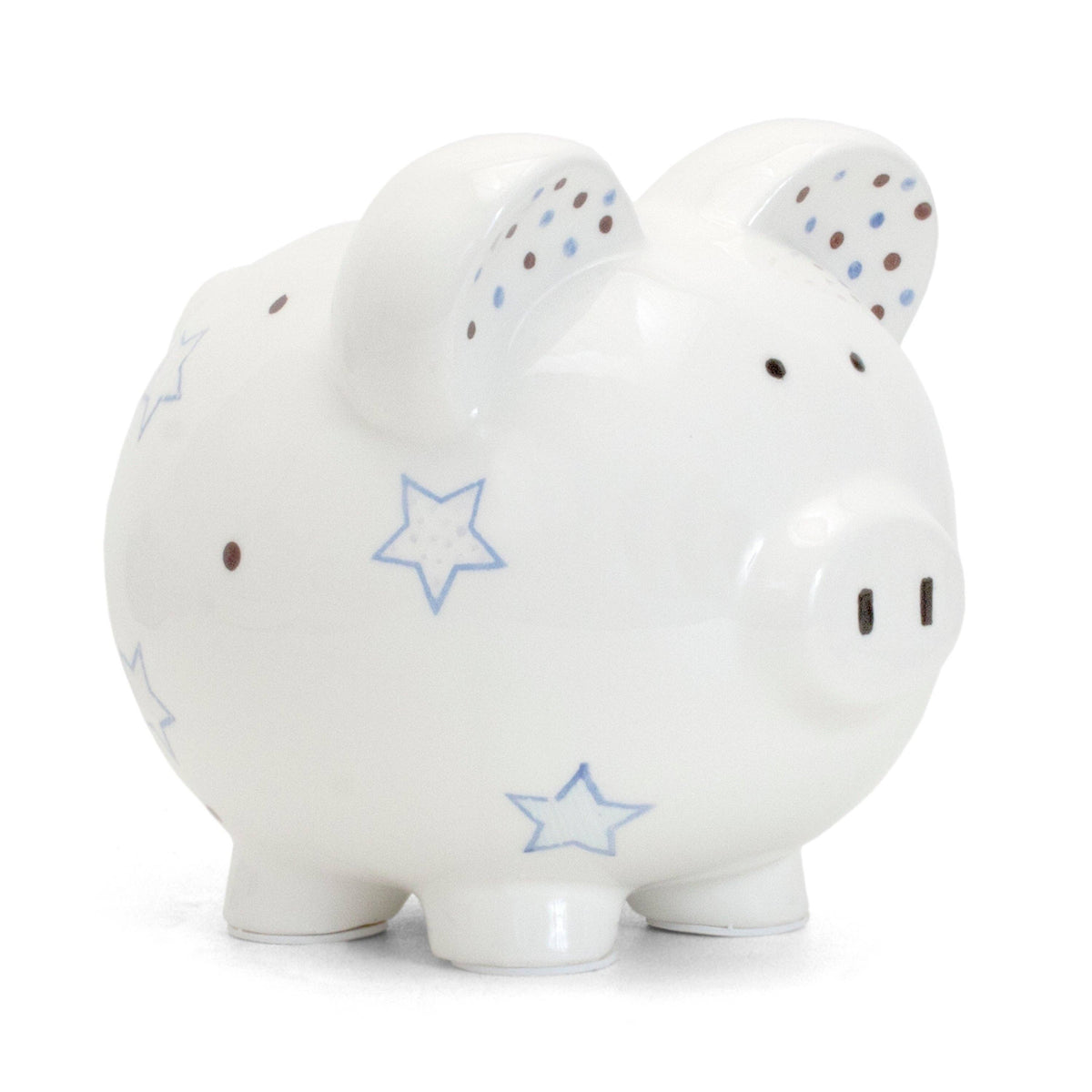 Blue Star Large Piggy Bank