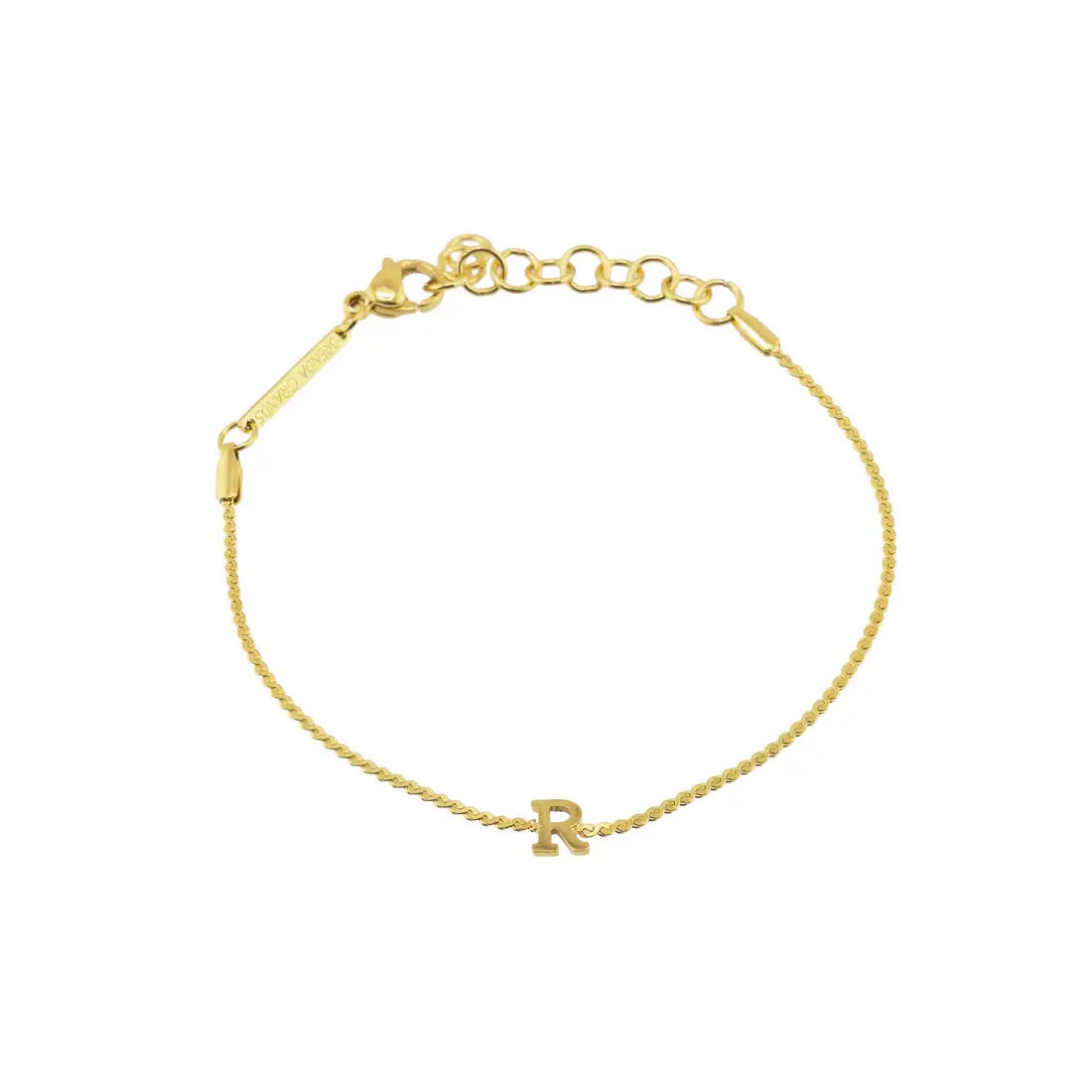 Waterproof Dainty Initial Bracelets