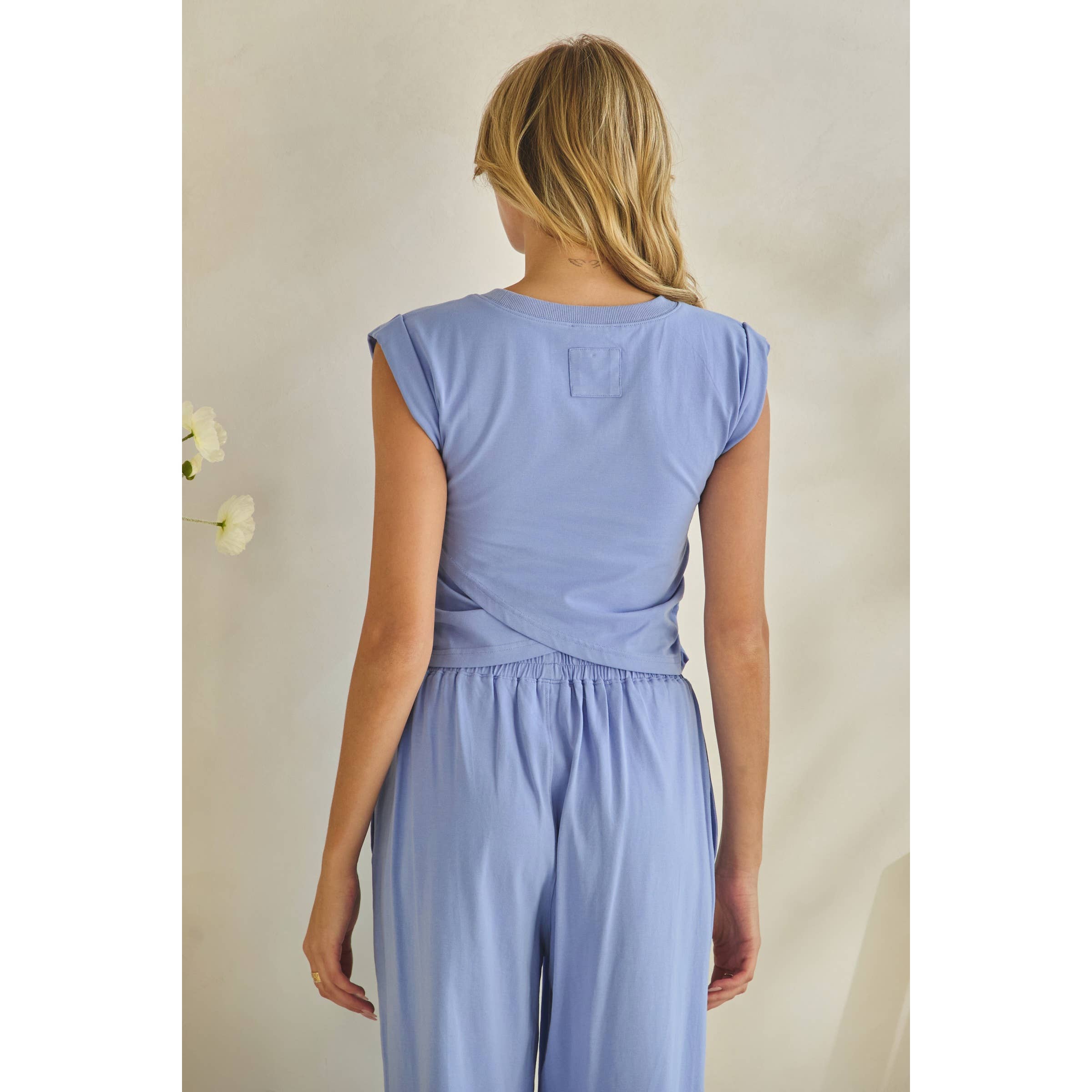 Sky Drift Lounge Set | Capri Blue