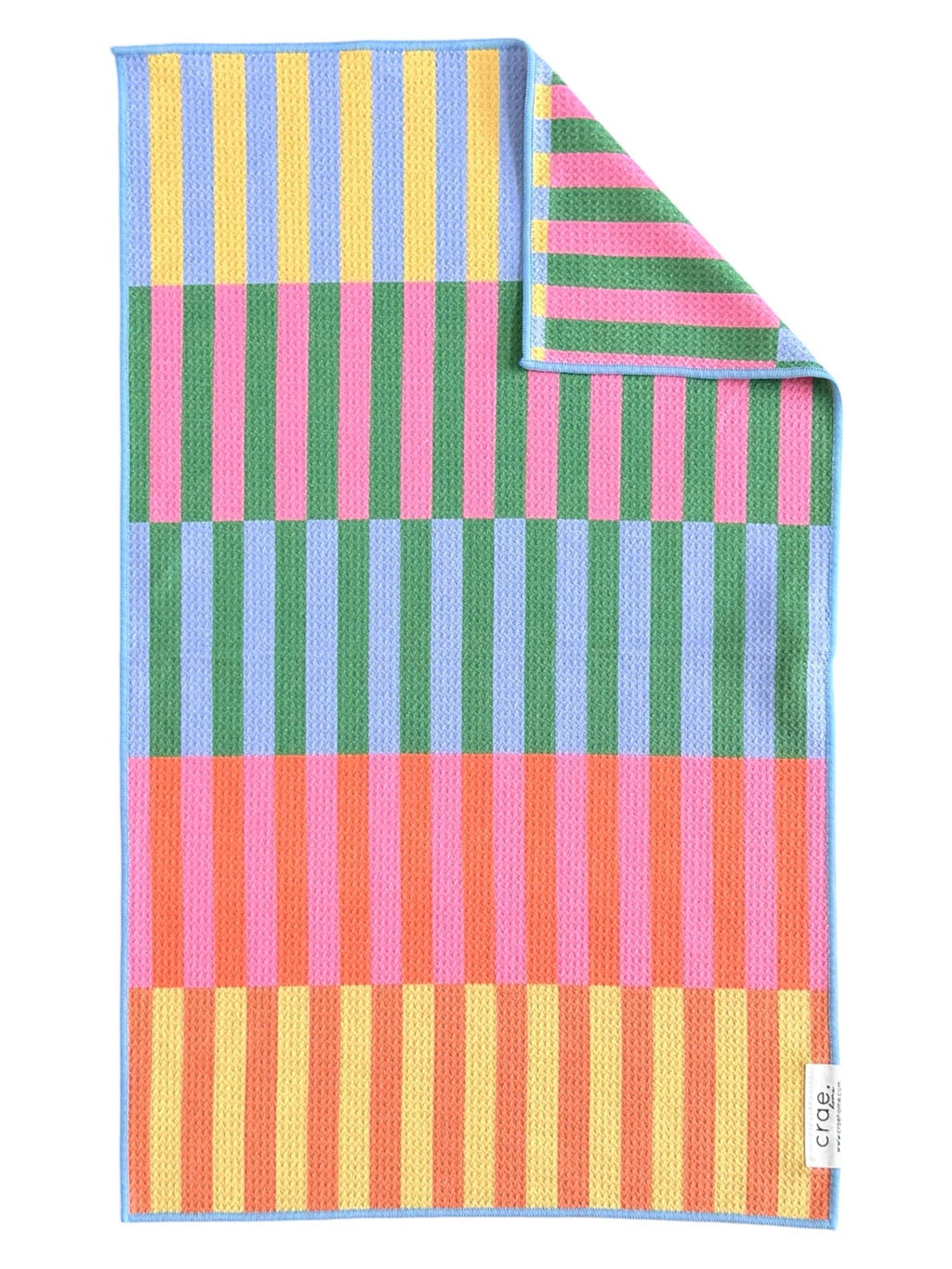 Good Vibes Only: Double-Sided Hand Towel: Multicolor / Hand Towel (17 in x 27 in)