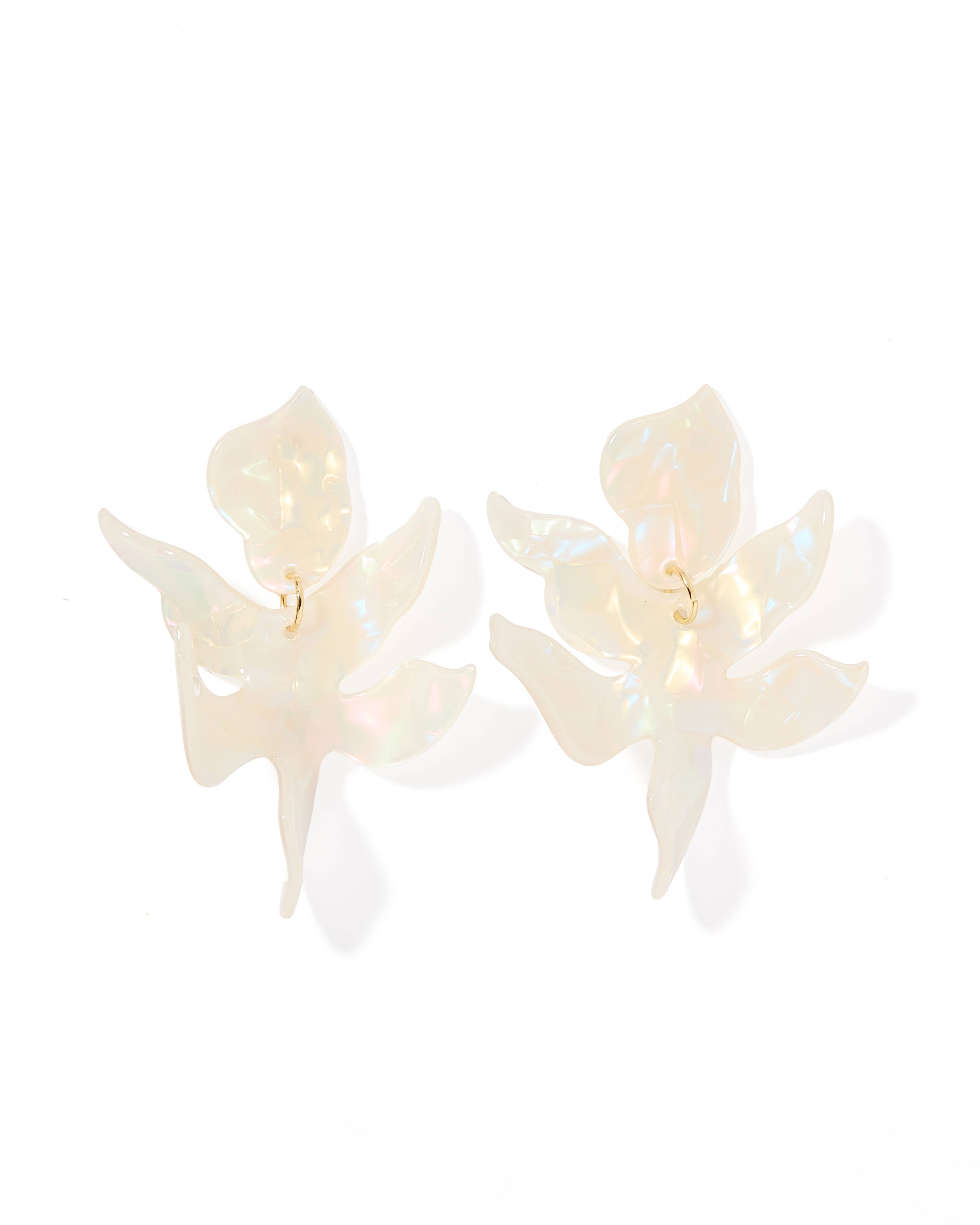 Flora Iridescent Earring