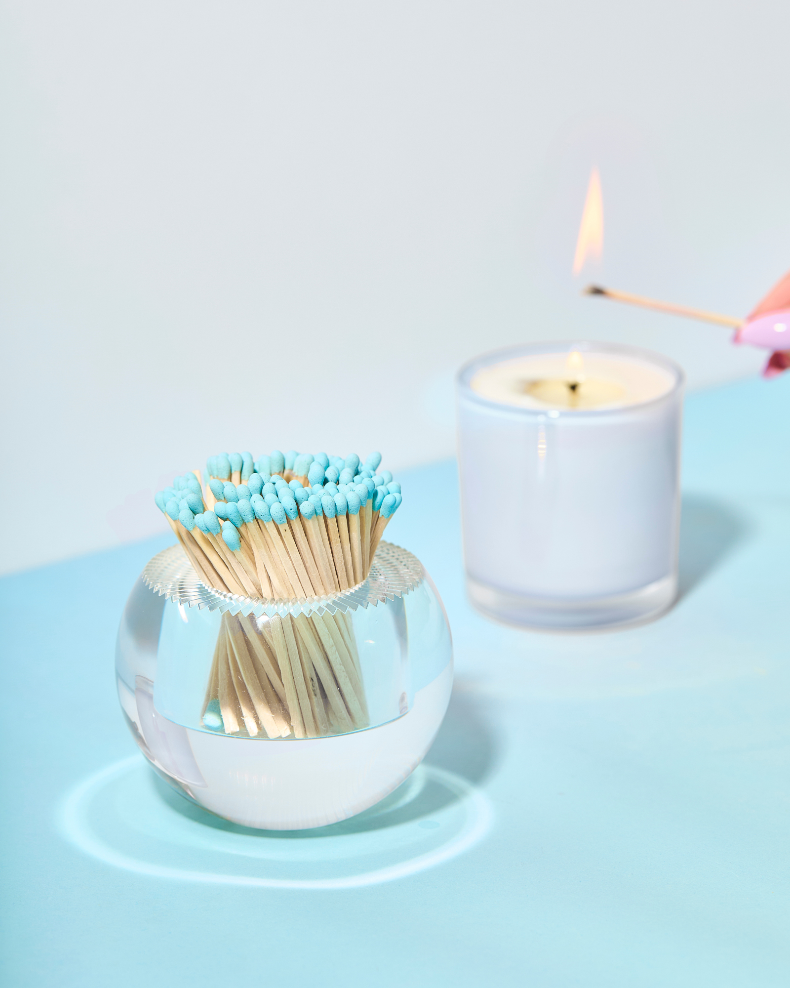 Tart by Taylor Match Striker - Light Blue Matches