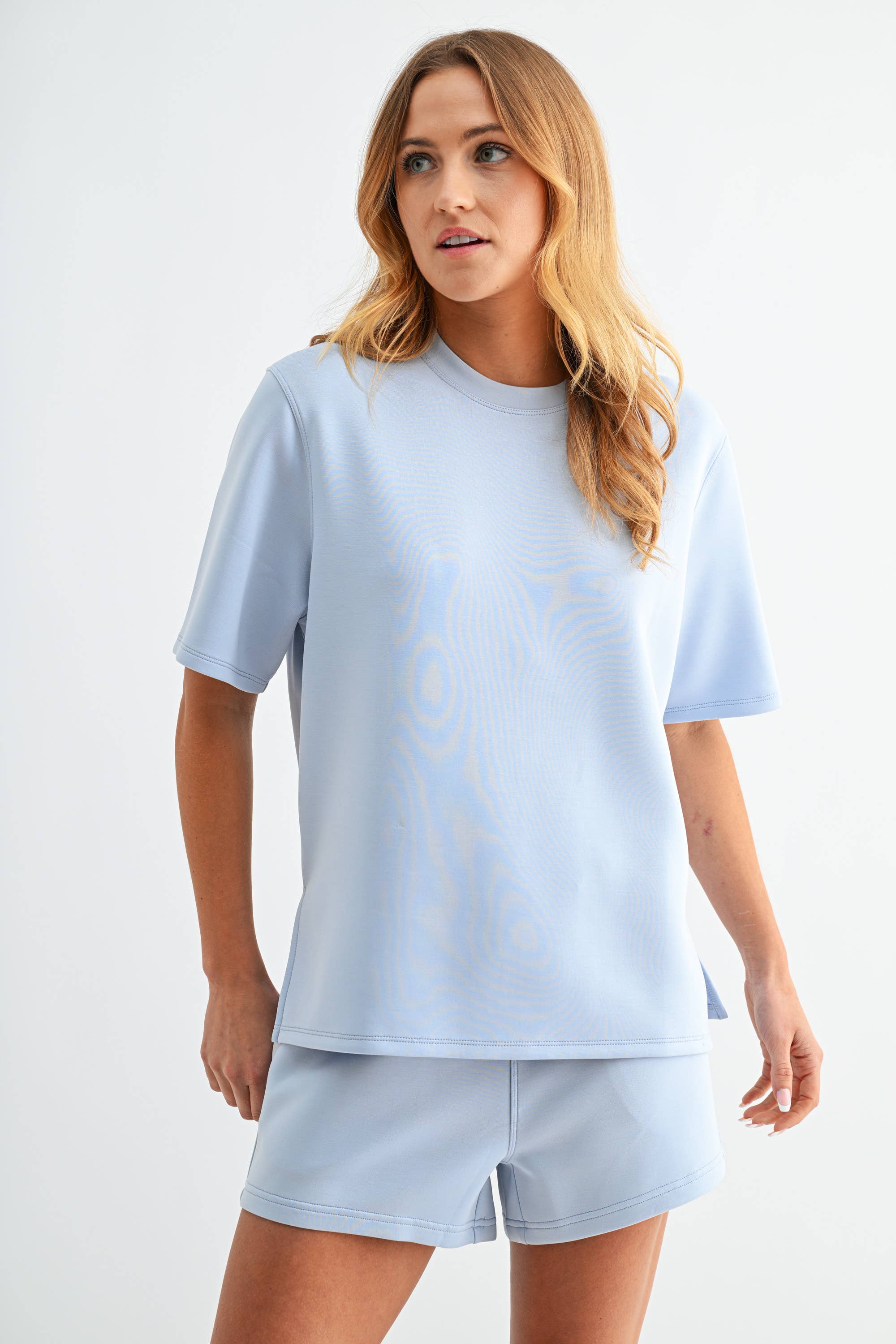 Laguna Scuba Tee Set | HALOGEN BLUE