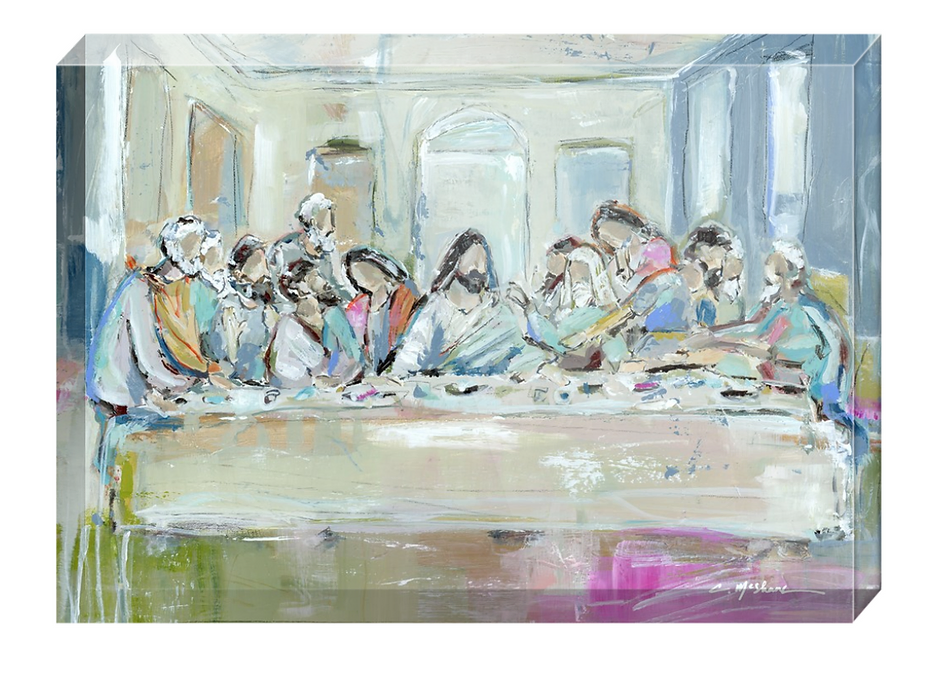 Legacy Meal II Acrylic Block by Chelsea McShane Art