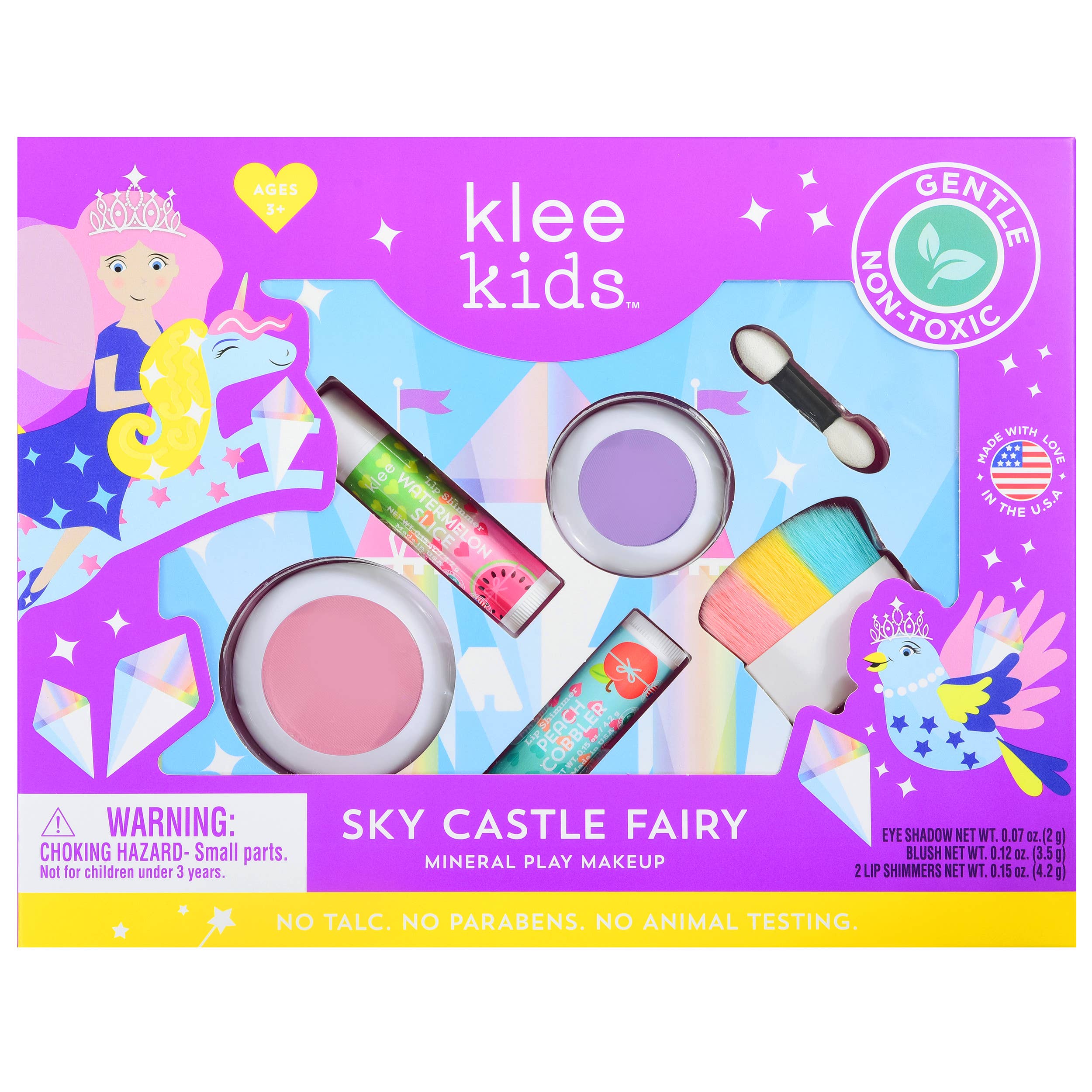 NEW! Shooting Star Fairy - Klee Kids Play Makeup 4-PC Kit: Sky Castle Fairy