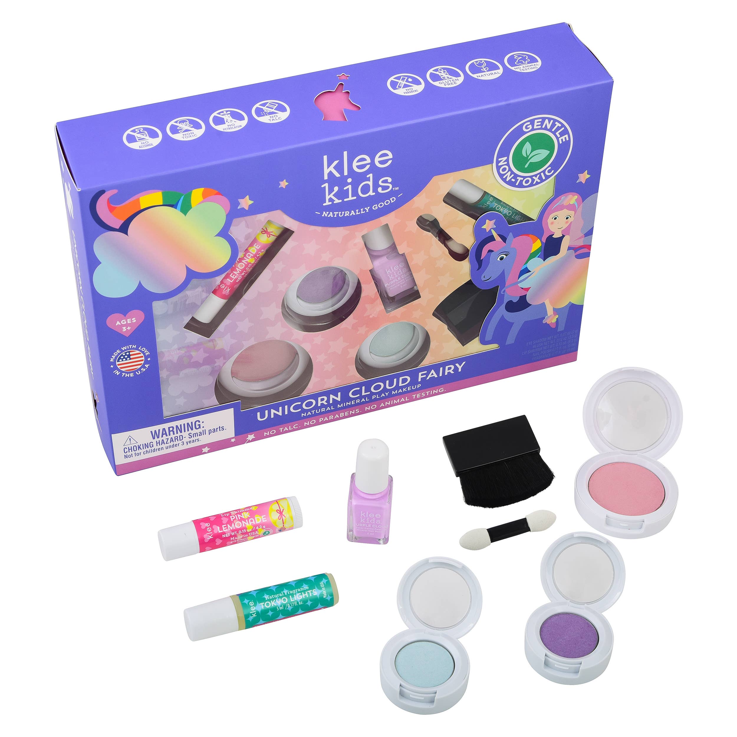 Unicorn Cloud Fairy - Klee Kids Deluxe Makeup Kit: Unicorn Cloud Fairy