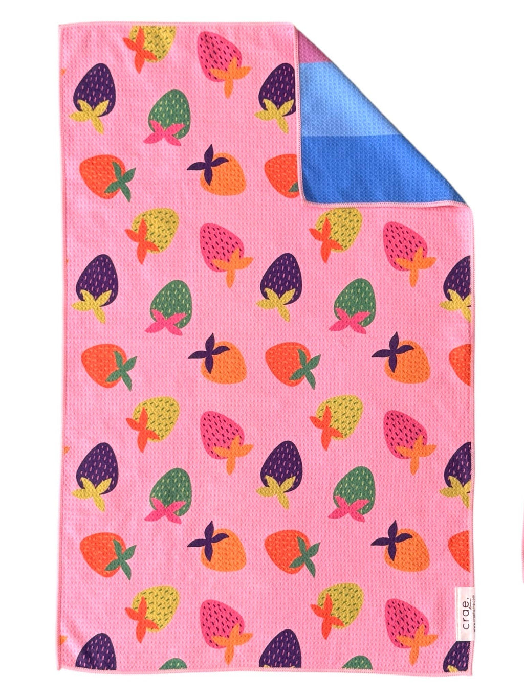 Mixberry: Reversible Hand Towel: Pink / 19x29 / Hand Towel