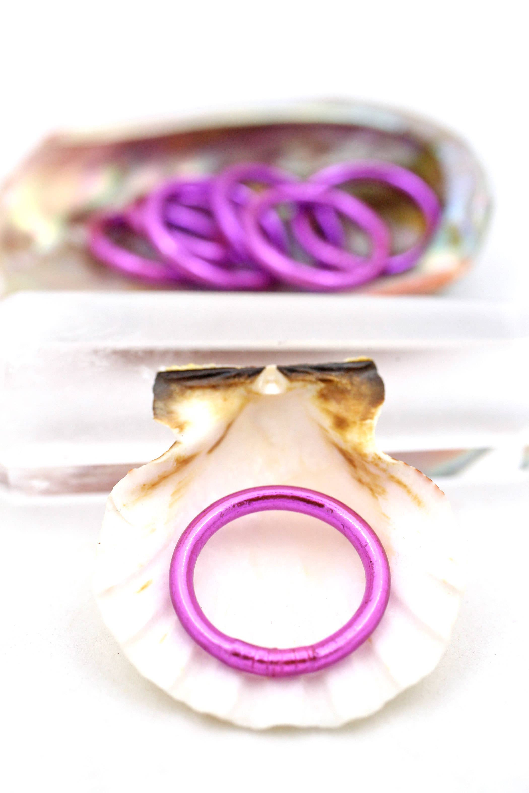 Silver Thai Buddhist Temple Rings