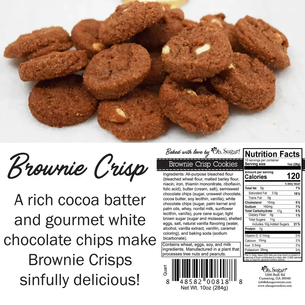 Oh Sugar! Nams Bits Quart Cookie Jars in Chocolate Chip- Teacher Assortment