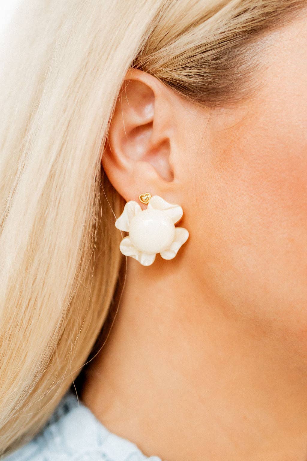 Amelia - Champagne Sparkle Earring