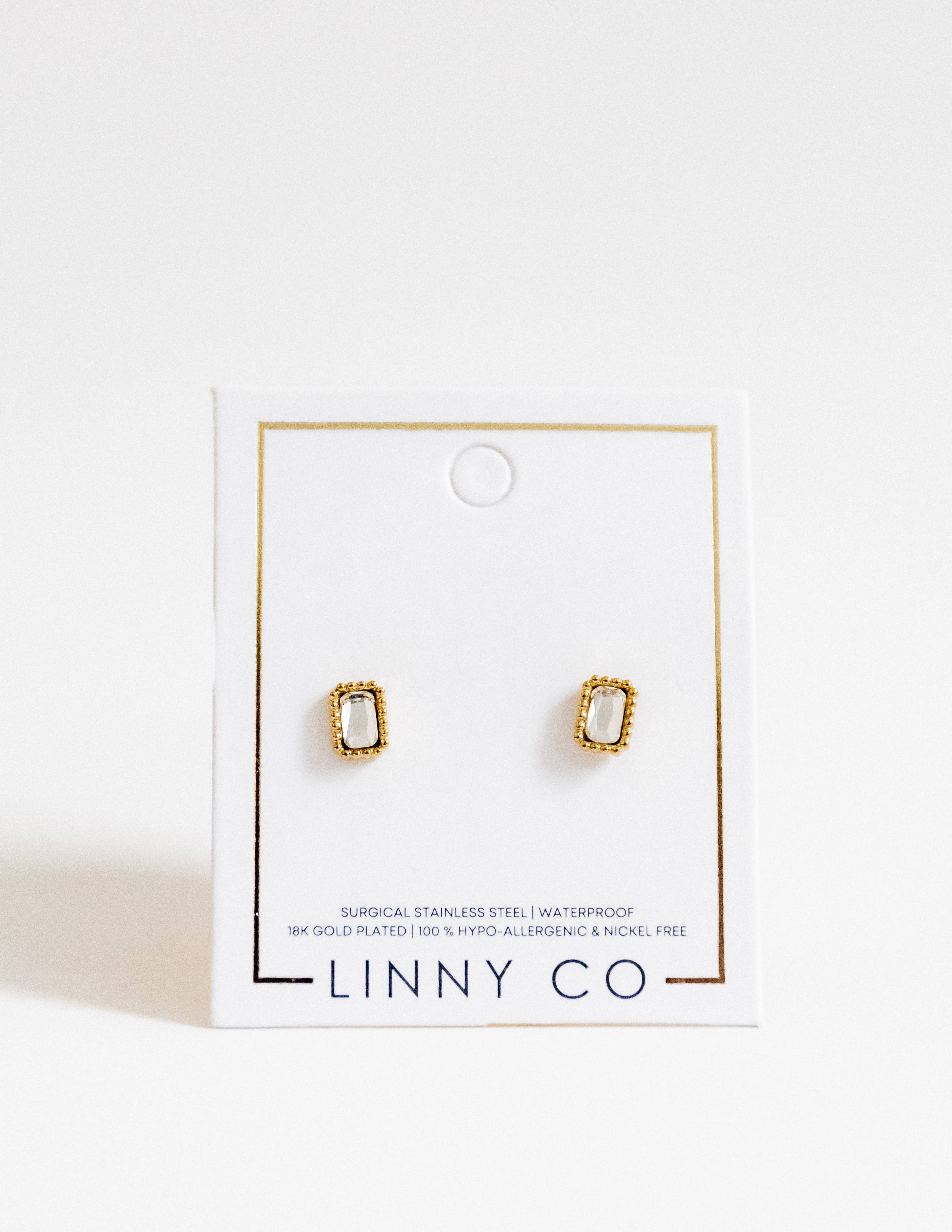 Madison Screwback Stud Earrings