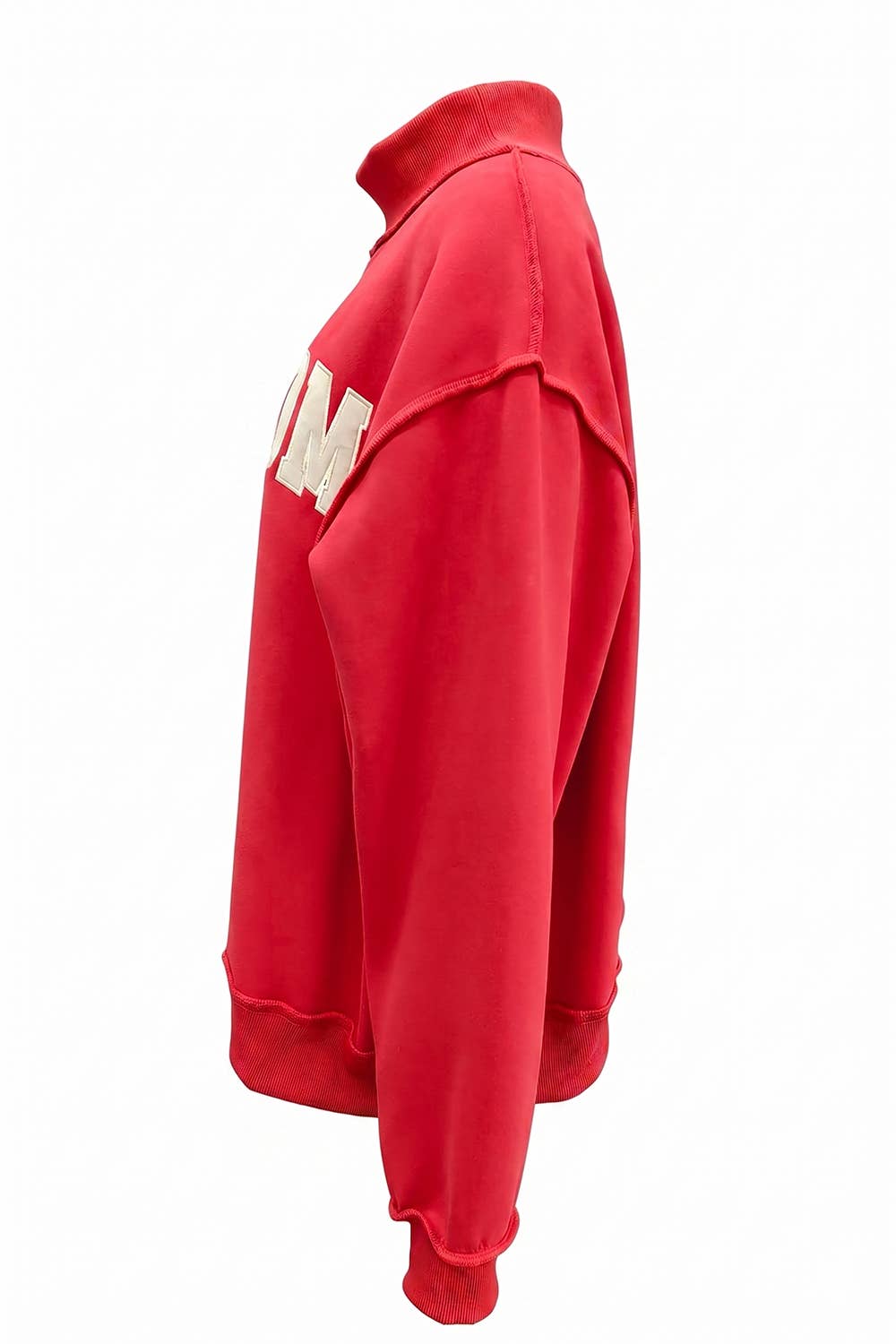 OKLAHOMA | 'OKLAHOMA' Embroidery Mockneck Sweatshirt