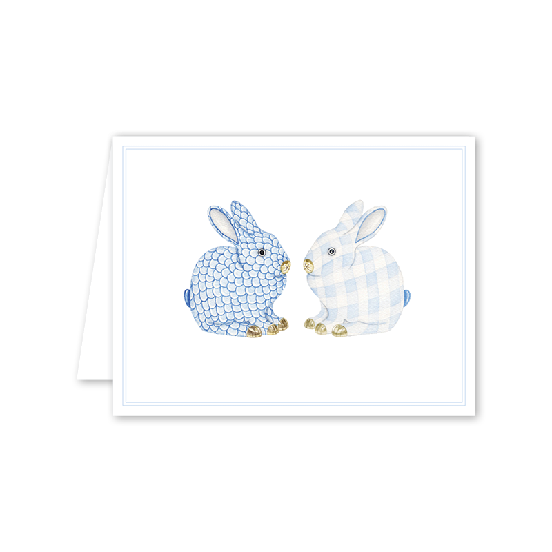 Porcelain Bunnies: Boxed Set of 8 Cards