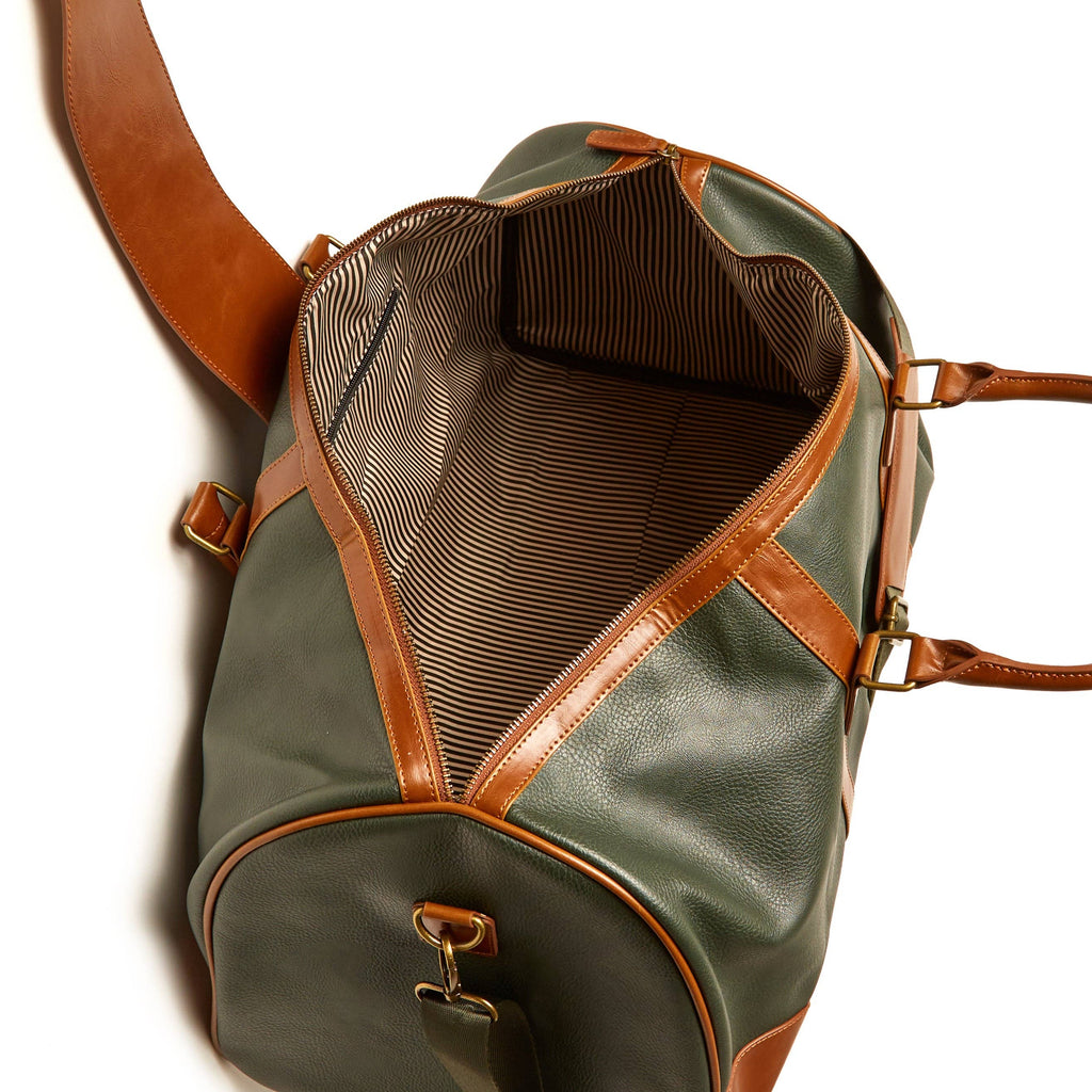 The Oxford Duffel Bag: Chocolate Brown-3317