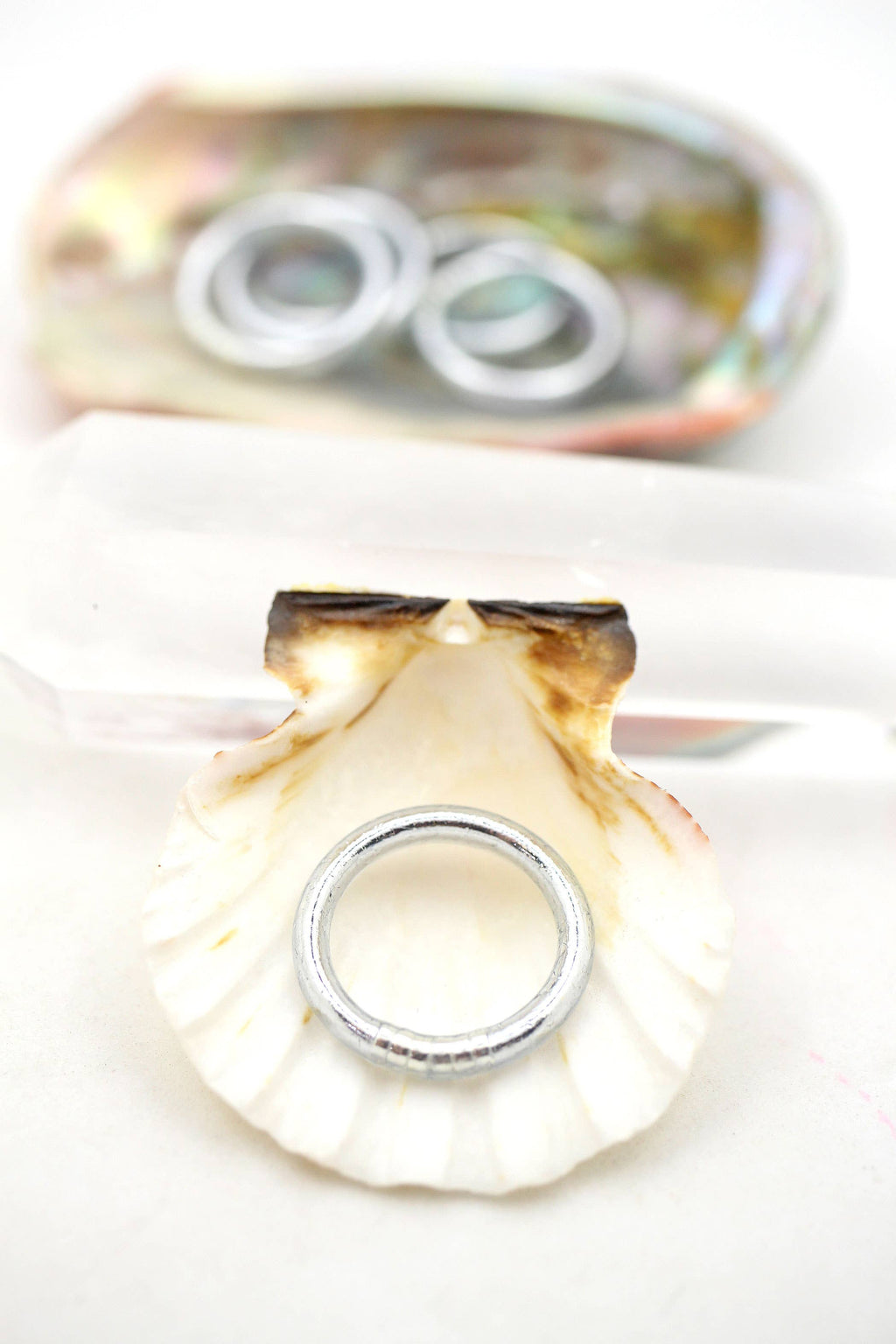 Silver Thai Buddhist Temple Rings