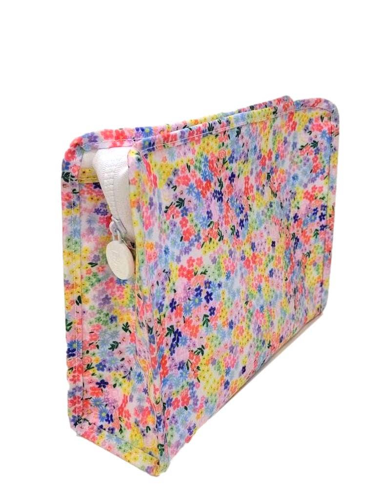 Meadow Floral Zip TRVL Roadie- Large