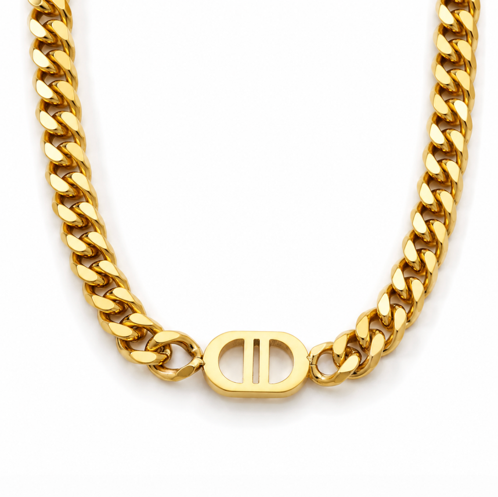 Luxe Link Necklace | 18k Gold Plated Stainless Steel