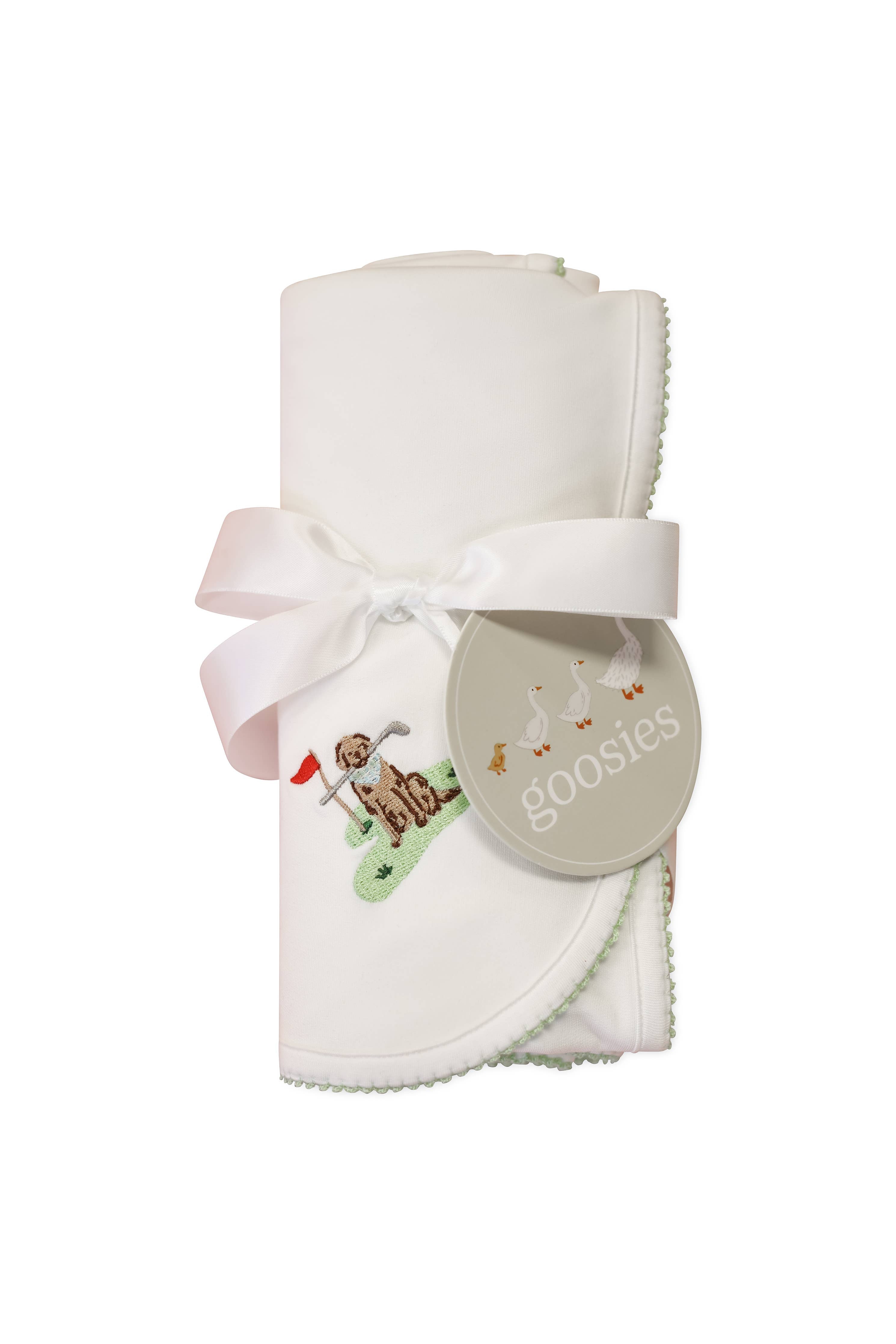 Pip Embroidered Blanket | Barks & Birdies