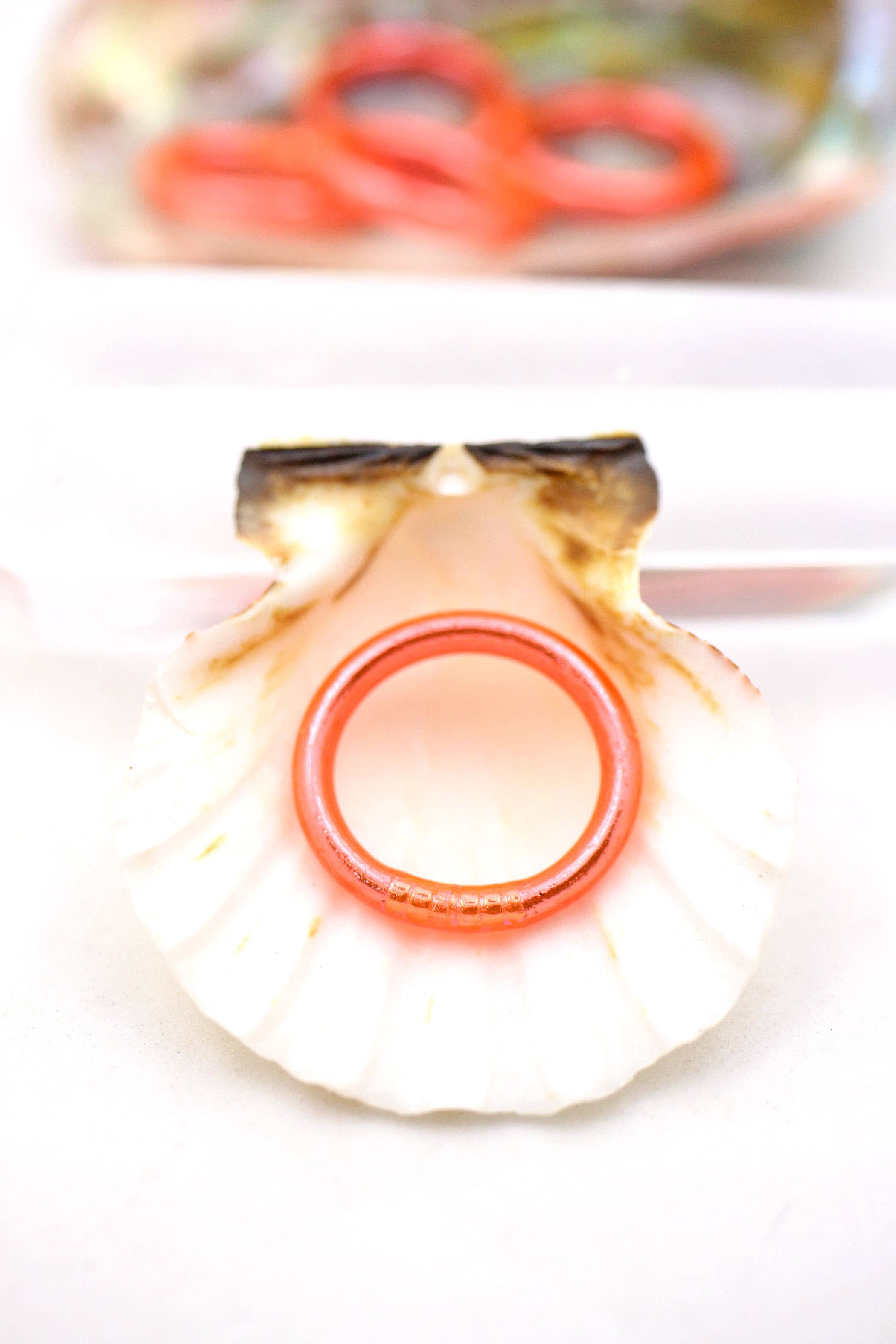 Rose Gold Thai Buddhist Temple Rings