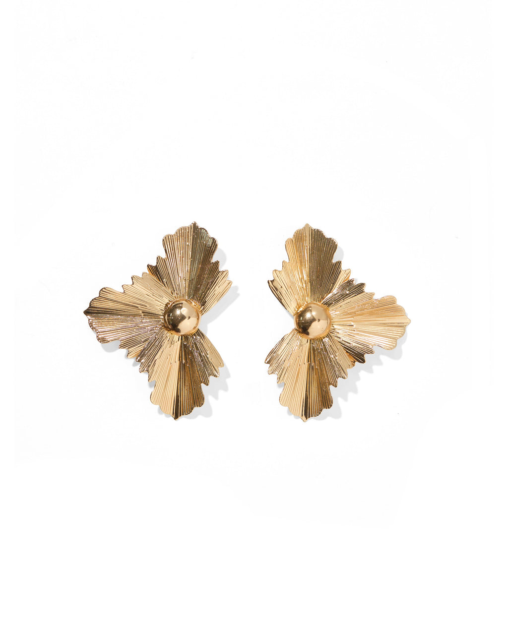 Anya Flower Statement Earrings