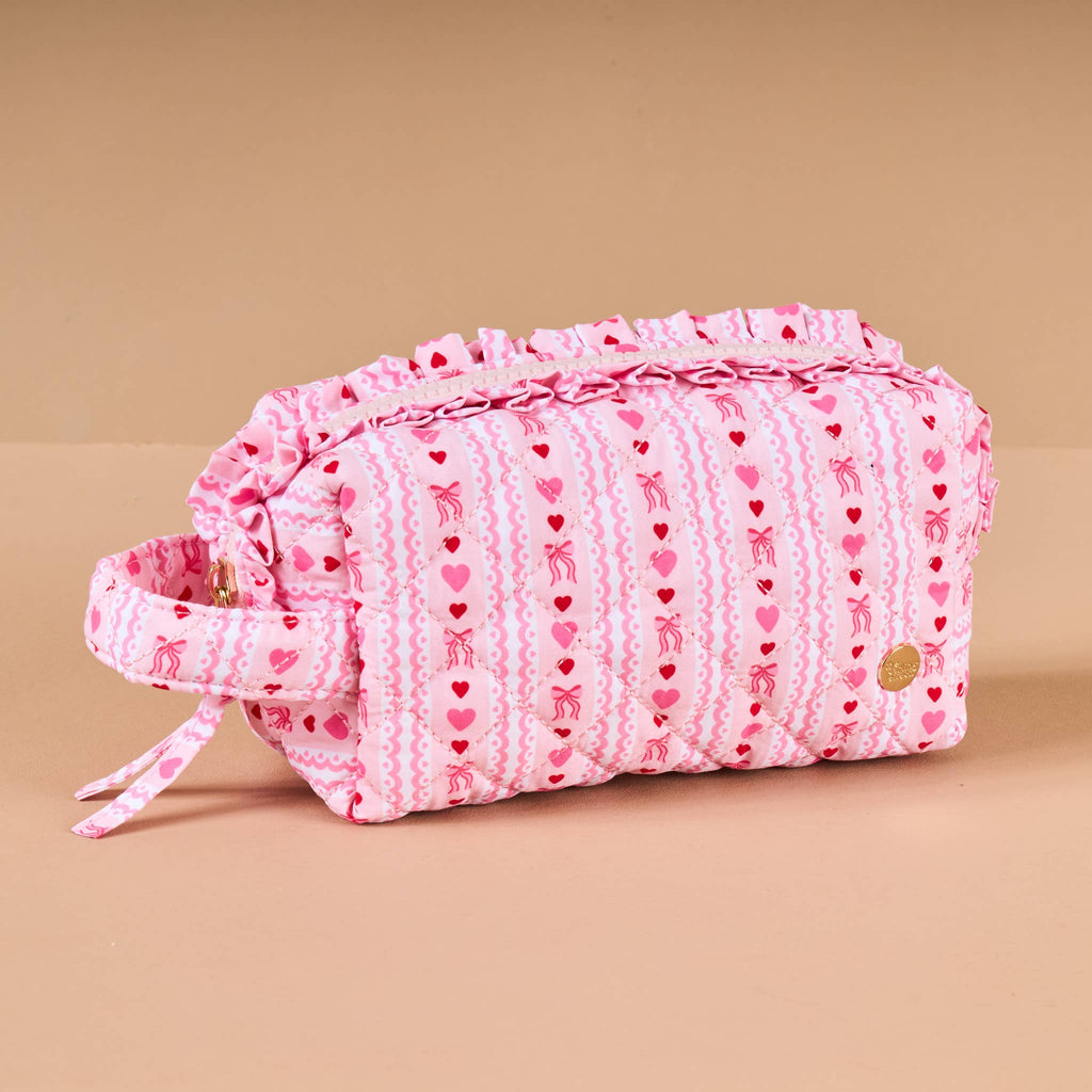 Essentials Quilted Cosmetic Pouch-Oh So Lovely