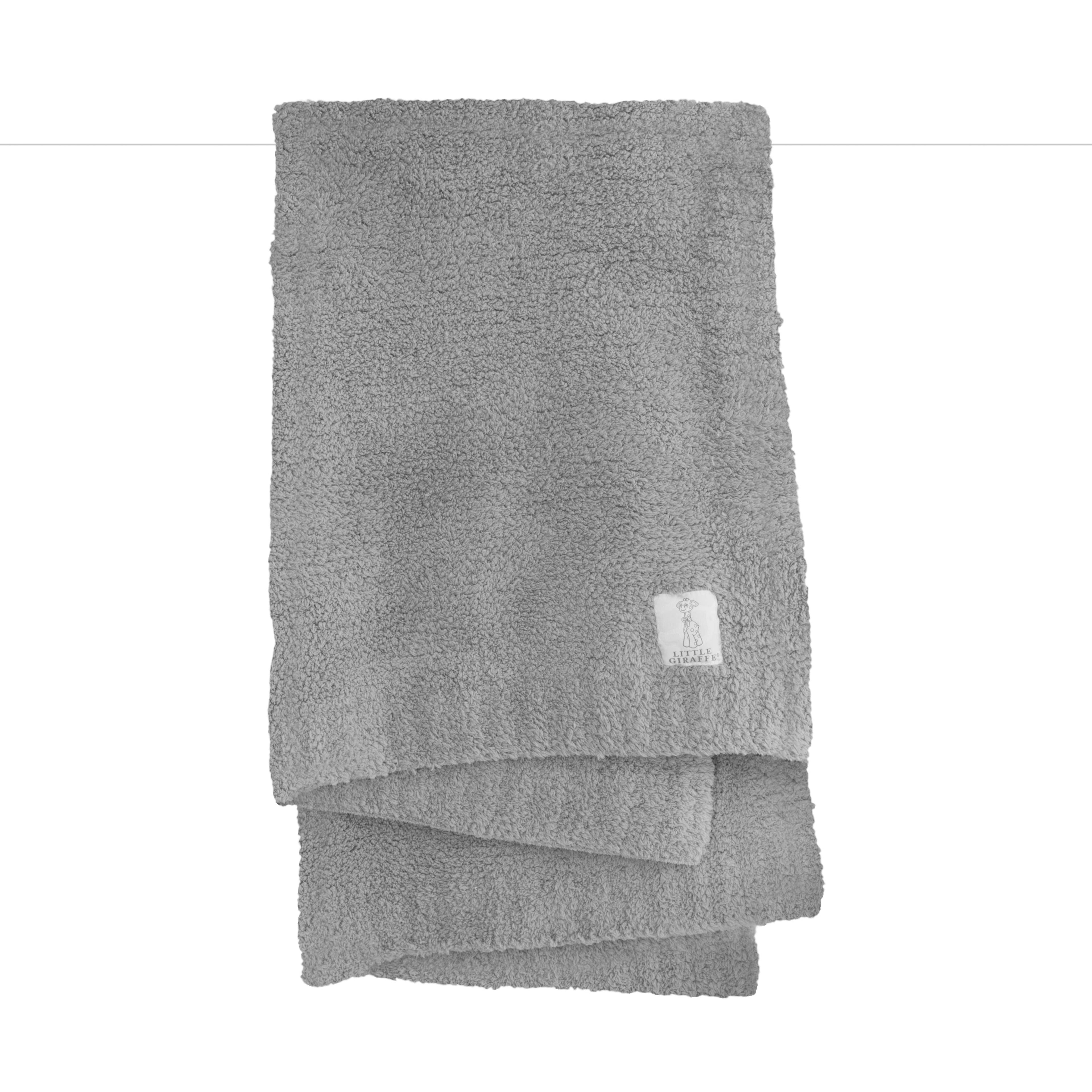 Little Giraffe Plush Chenille Knit™  Baby Blanket
