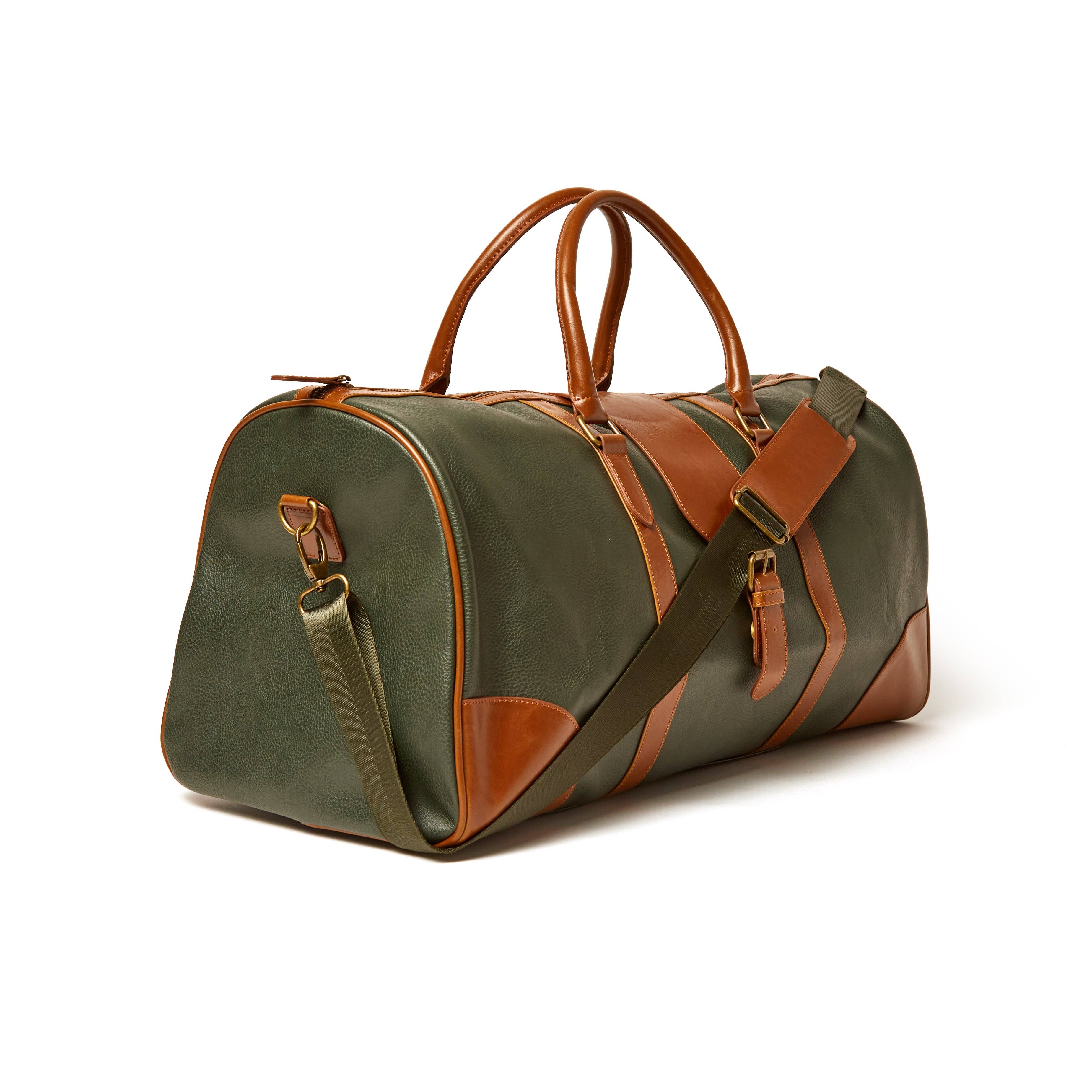 The Oxford Duffel Bag: Chocolate Brown-3317