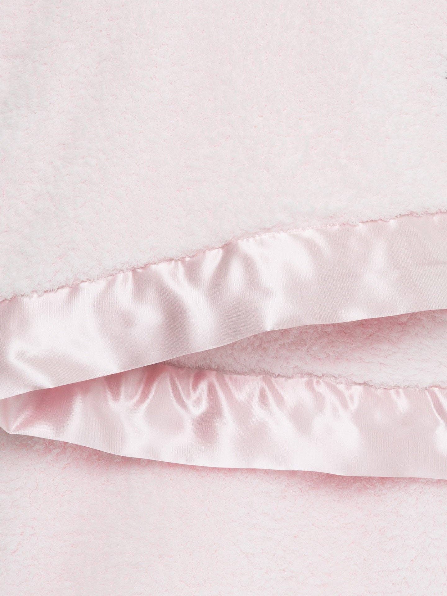 Chenille Baby Blanket: Unboxed / Cornflower