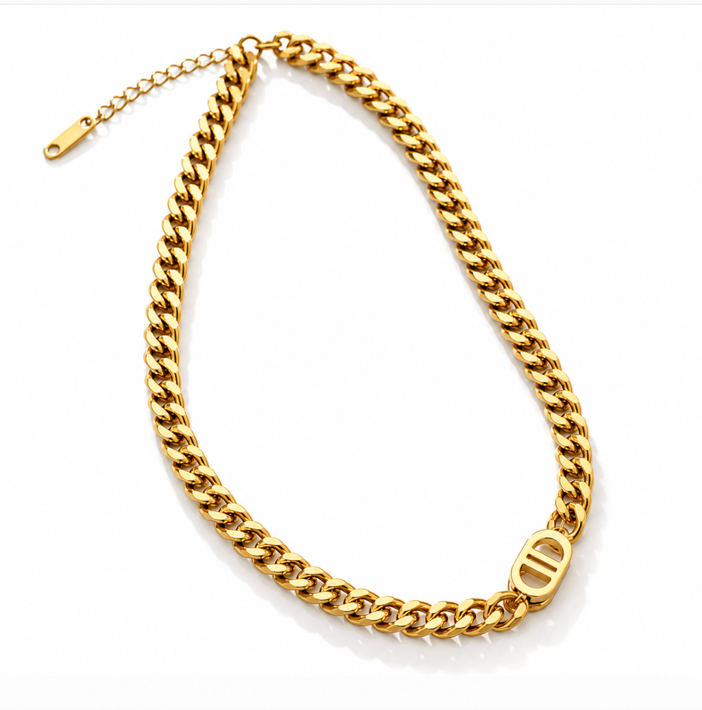 Luxe Link Necklace | 18k Gold Plated Stainless Steel