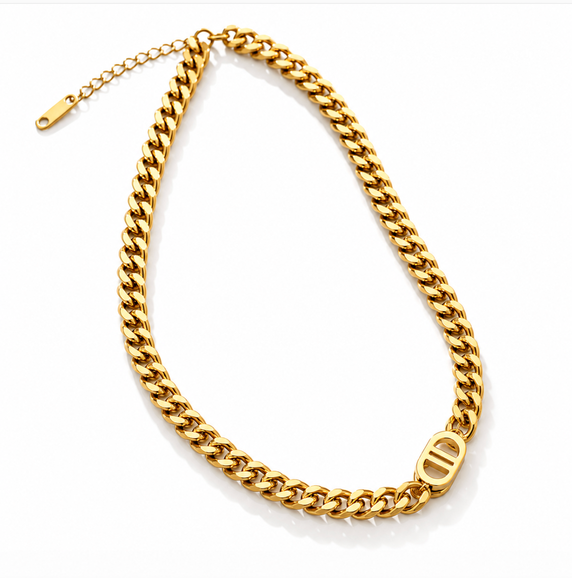 Luxe Link Necklace | 18k Gold Plated Stainless Steel