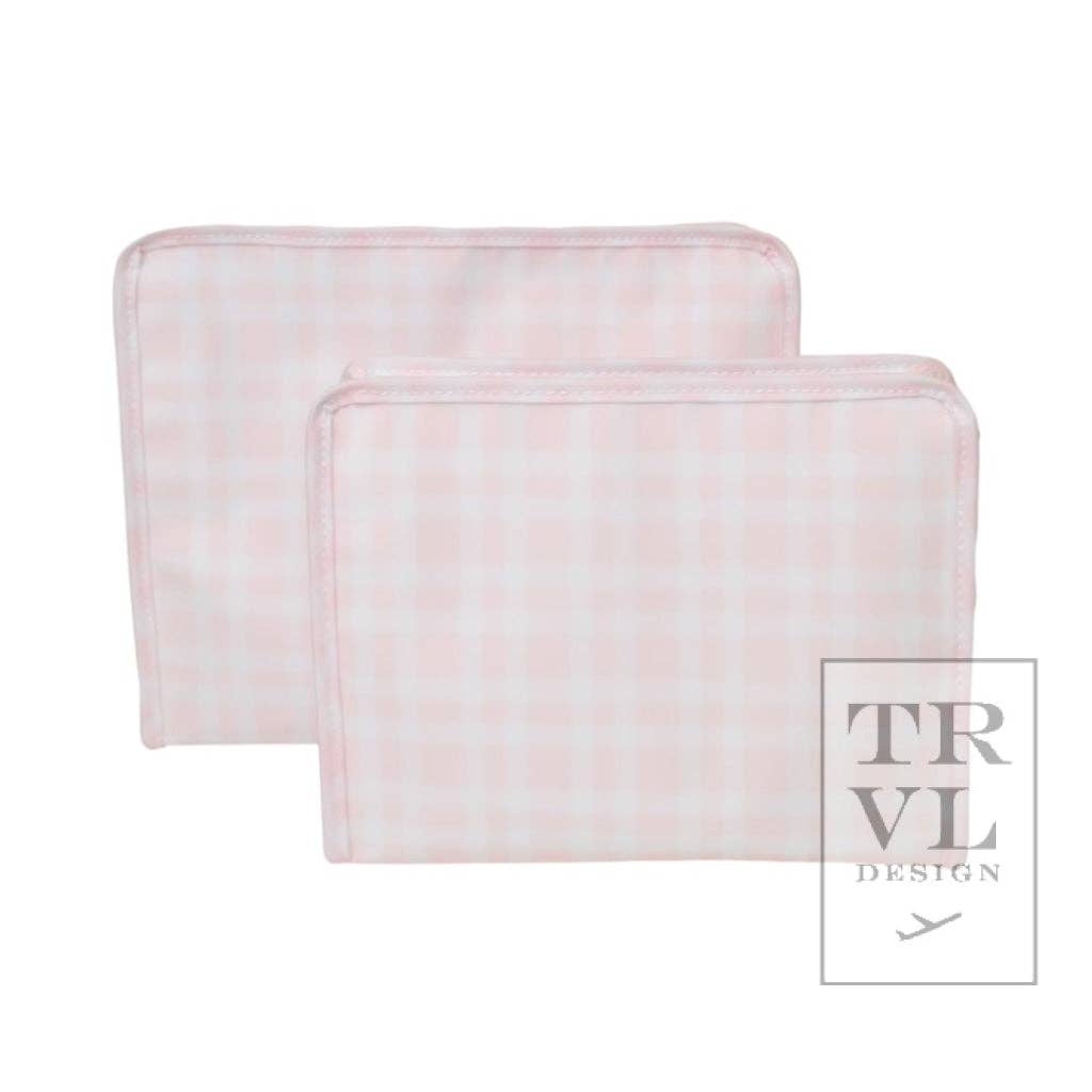 Pimlico Plaid Pink Roadie- Large
